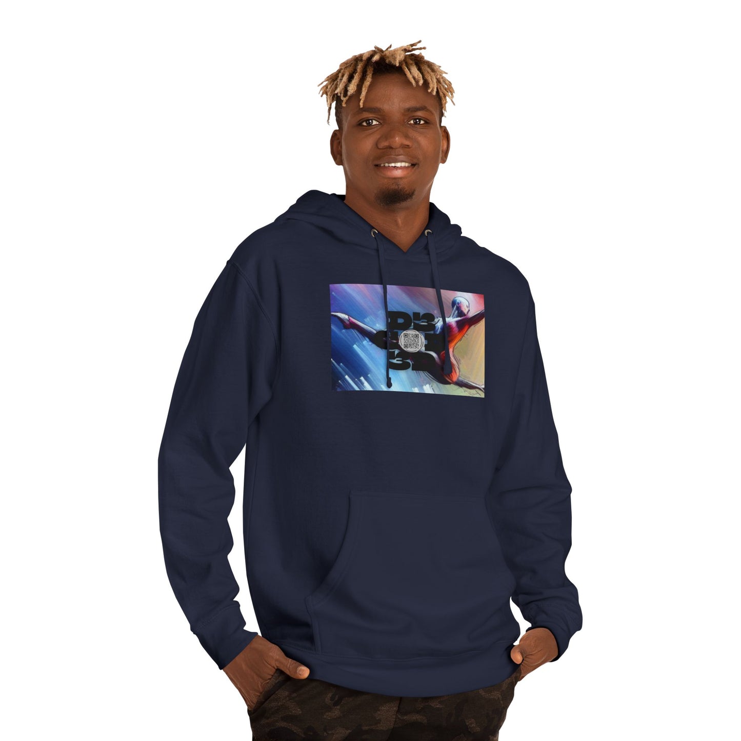 EXPRESS YOURSELF Unisex Hooded Sweatshirt
