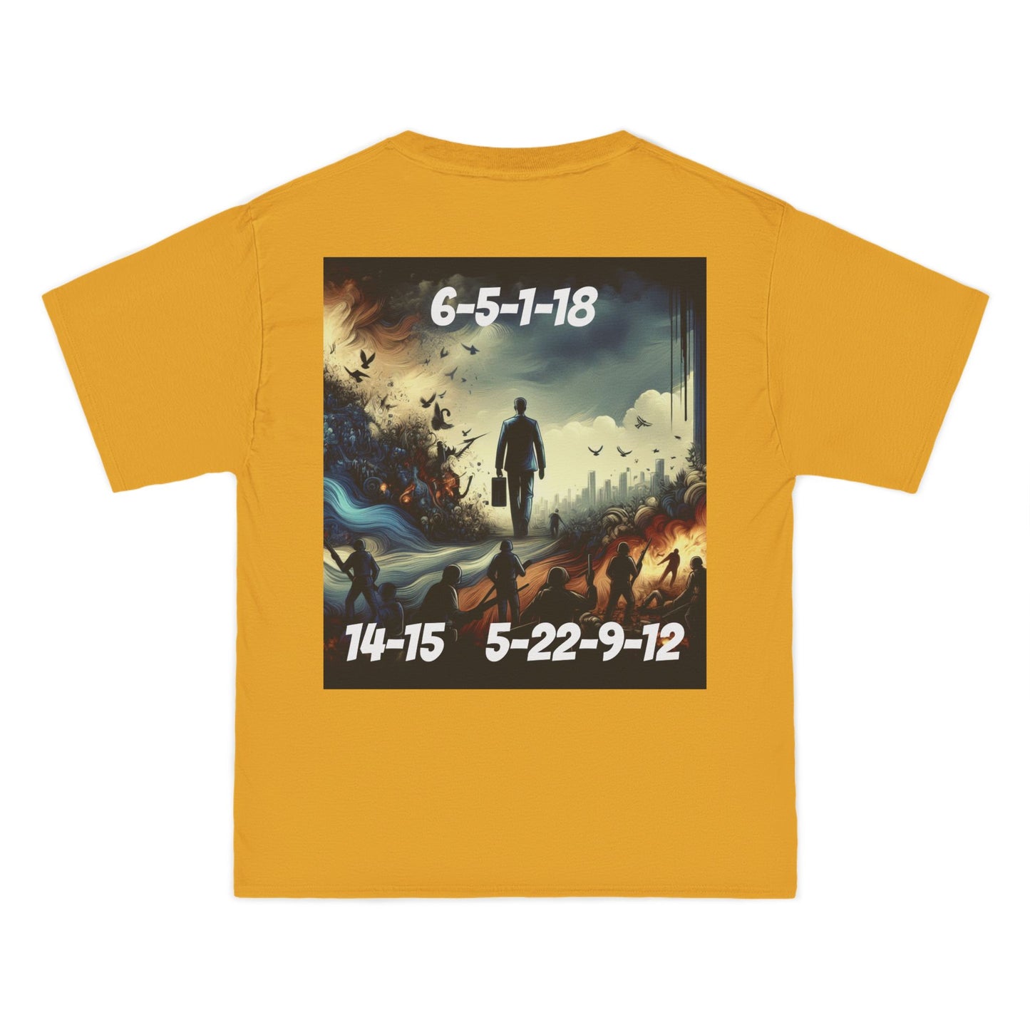 ENCODED | FEAR NO EVIL Unisex Beefy-T® Short-Sleeve T-Shirt
