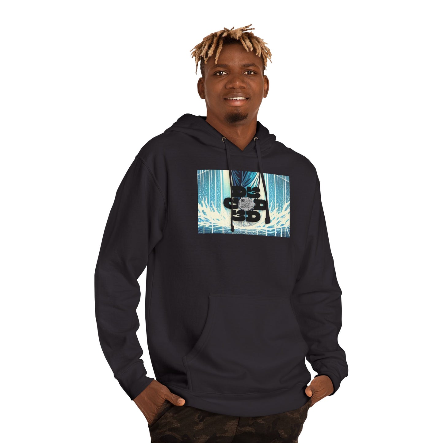 NO CODE | EMBRACE THE STORM | Unisex Hooded Sweatshirt