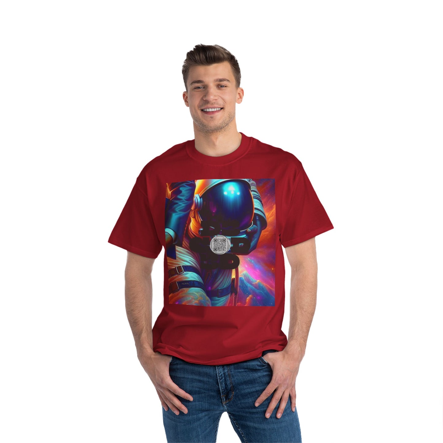ENCODED | DREAM BIG Unisex Beefy-T® short-sleeve T-shirt