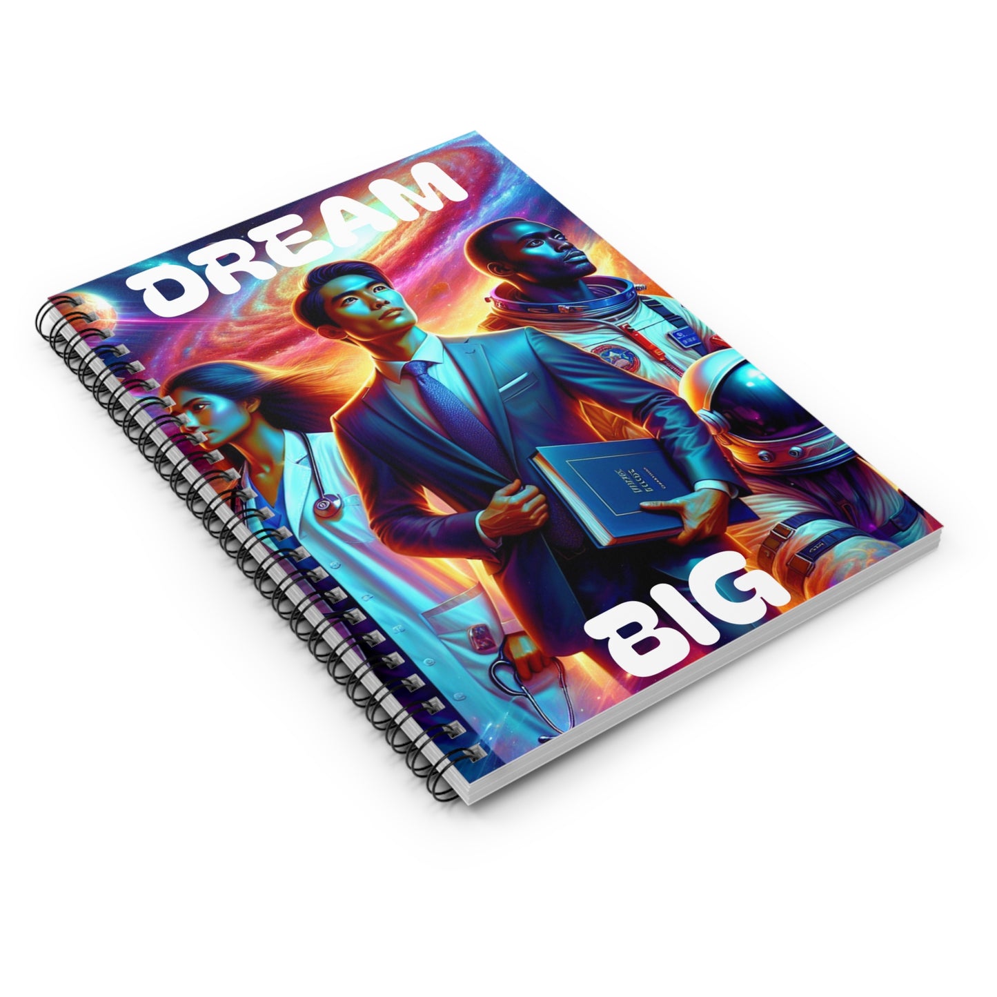 D3C0D3D | DREAM BIG | SPIRAL NOTEBOOK