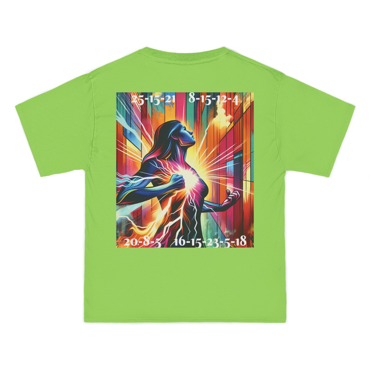 ENCODED | YOU HOLD THE POWER Unisex Beefy-T® Short-Sleeve T-Shirt