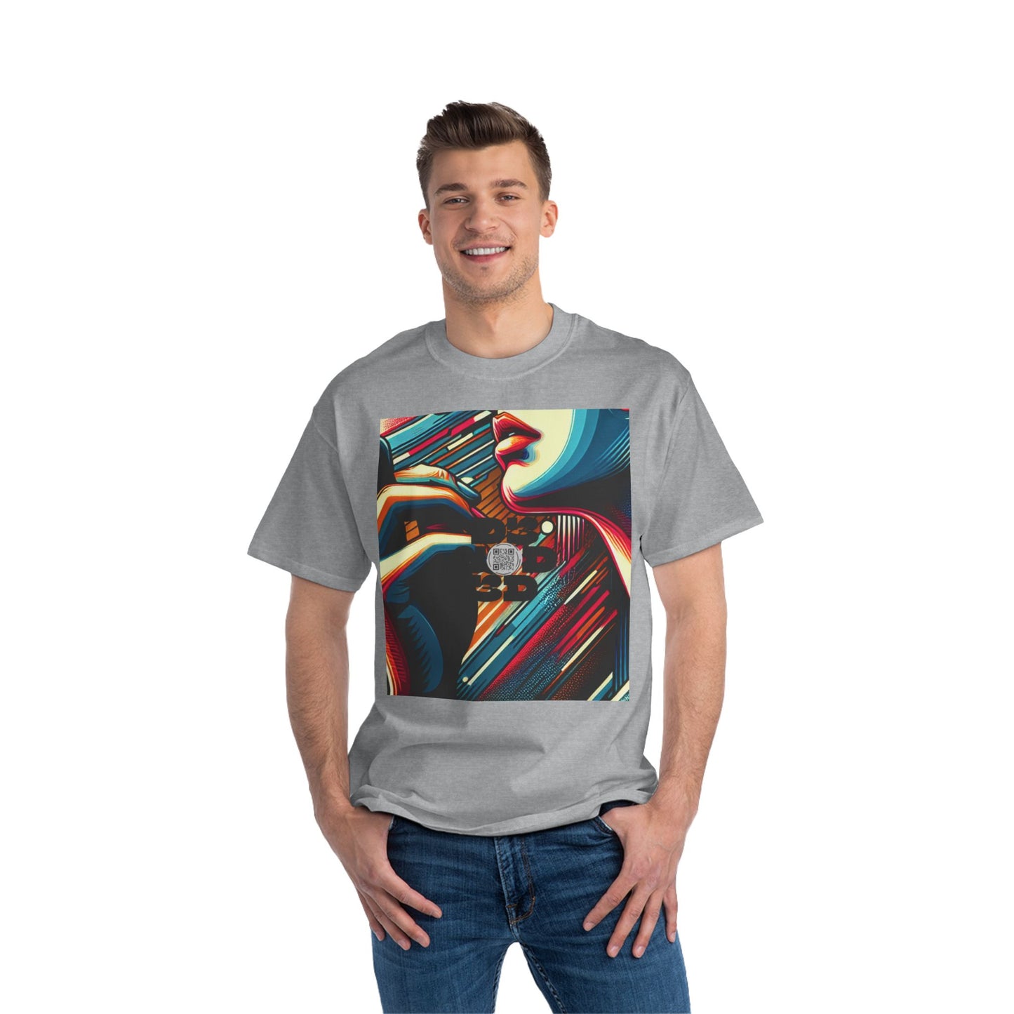 NO CODE | REALITY CHECK REQUIRED | Unisex Beefy-T® Short-Sleeve T-Shirt