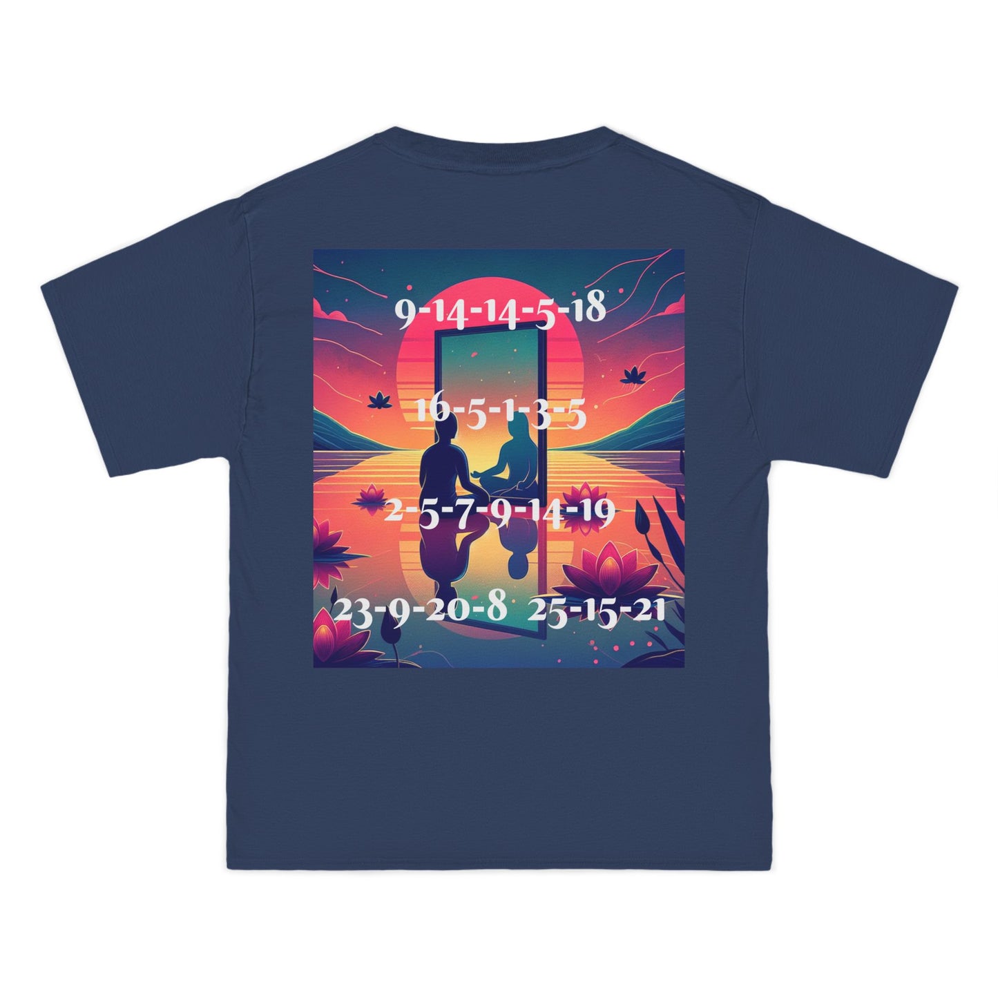 ENCODED | INNER PEACE BEGINS WITH YOU Unisex Beefy-T® short-sleeve T-shirt