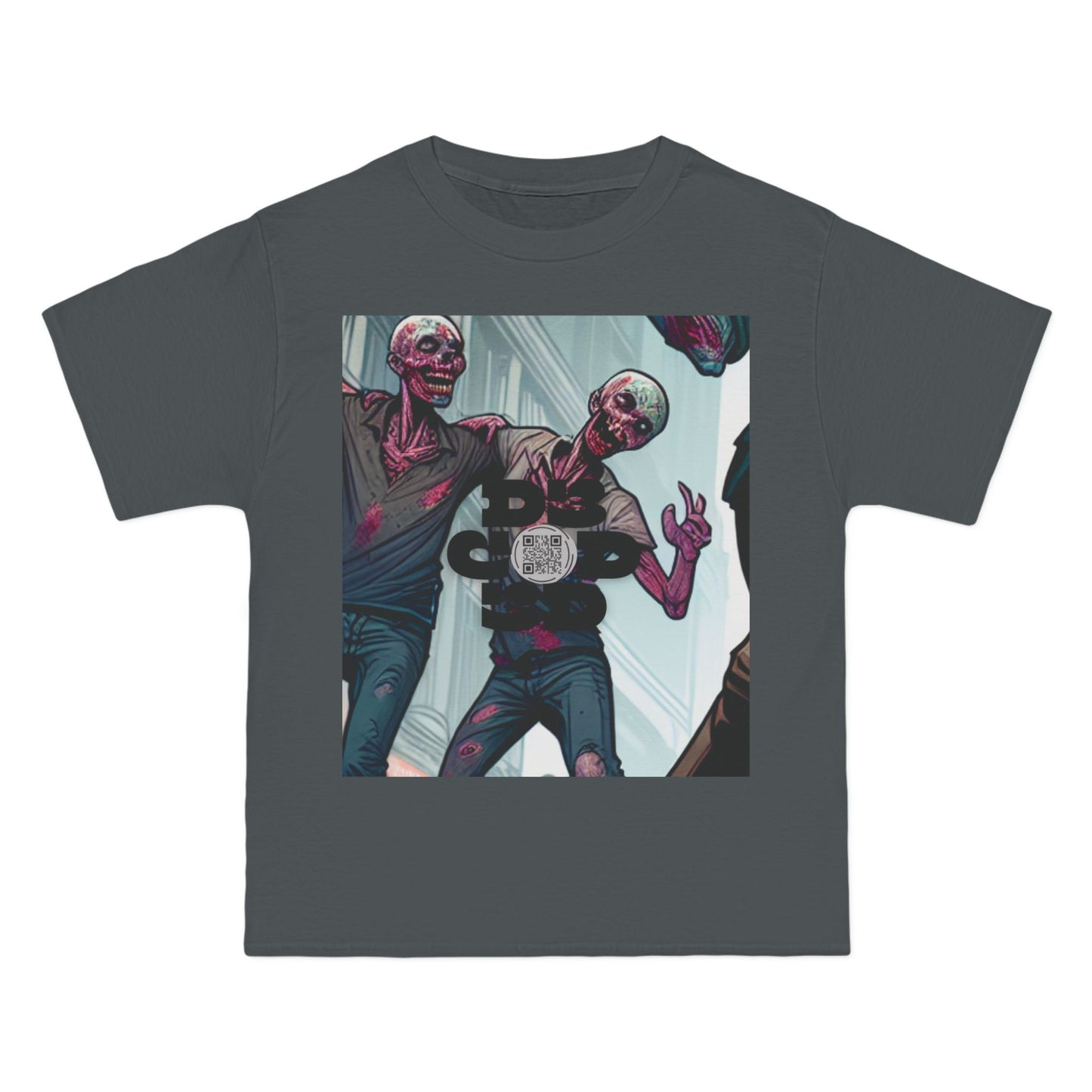 ENCODED | LOVE CONQUERS ALL Unisex Beefy-T® Short-Sleeve T-Shirt
