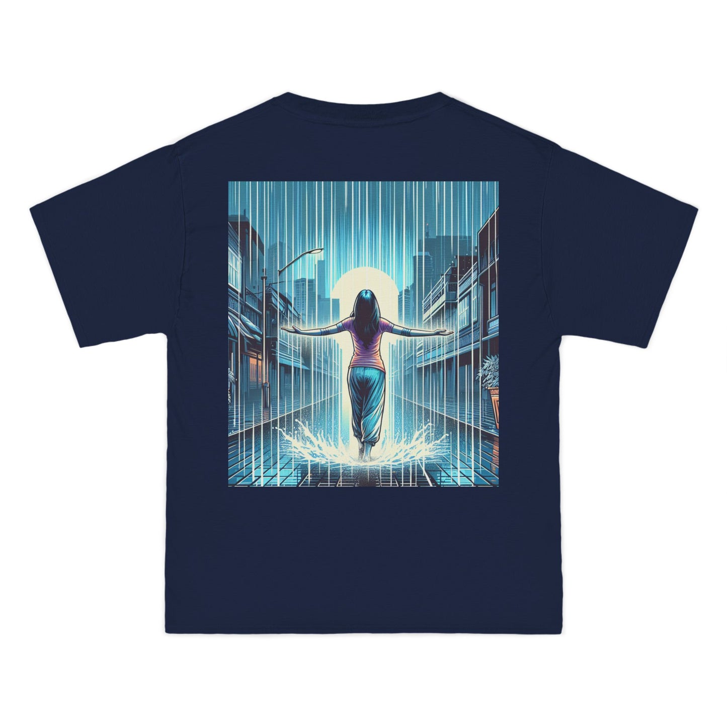 NO CODE | EMBRACE THE STORM | Unisex Beefy-T® Short-Sleeve T-Shirt