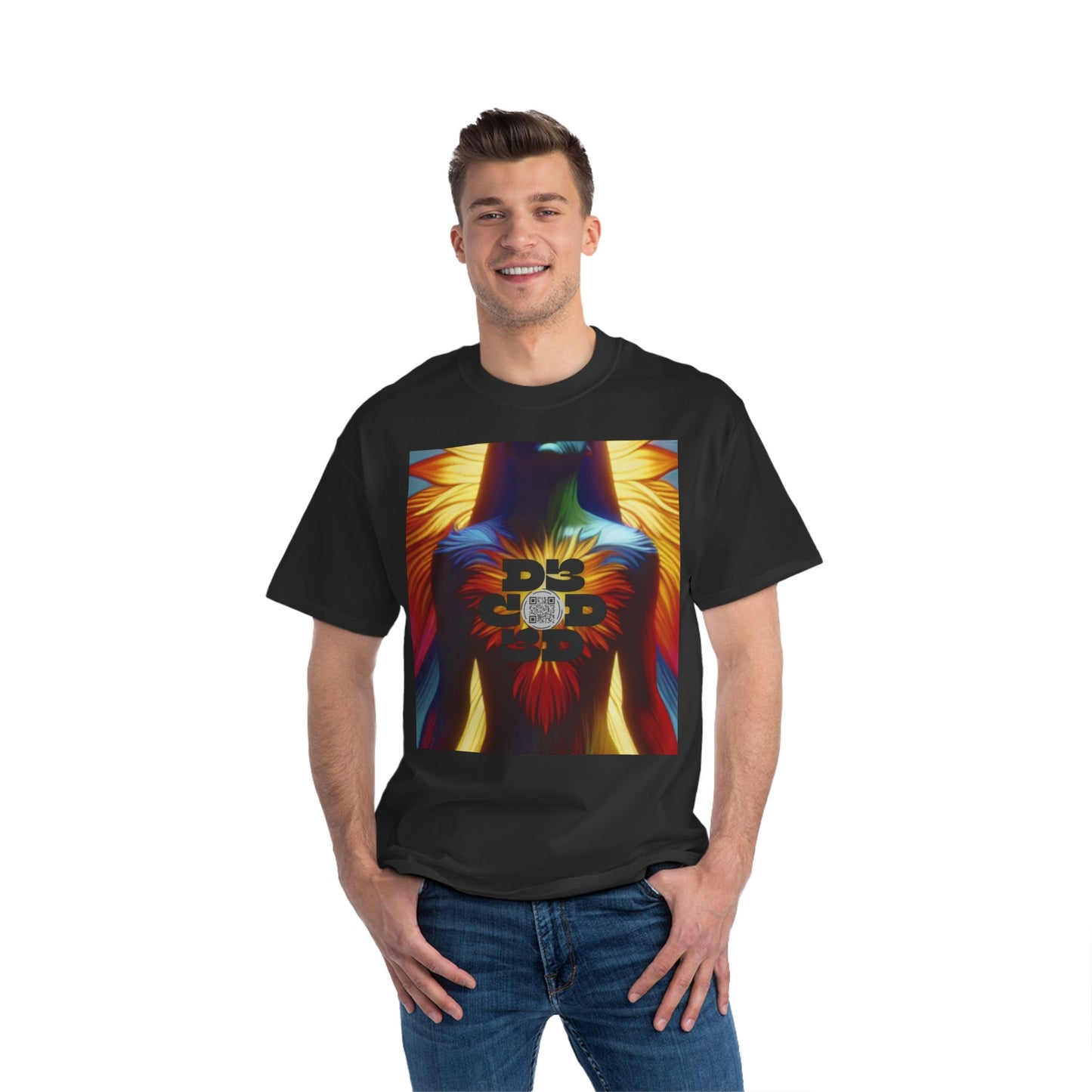 ENCODED | KEEP SHINING Unisex Beefy-T® Short-Sleeve T-Shirt