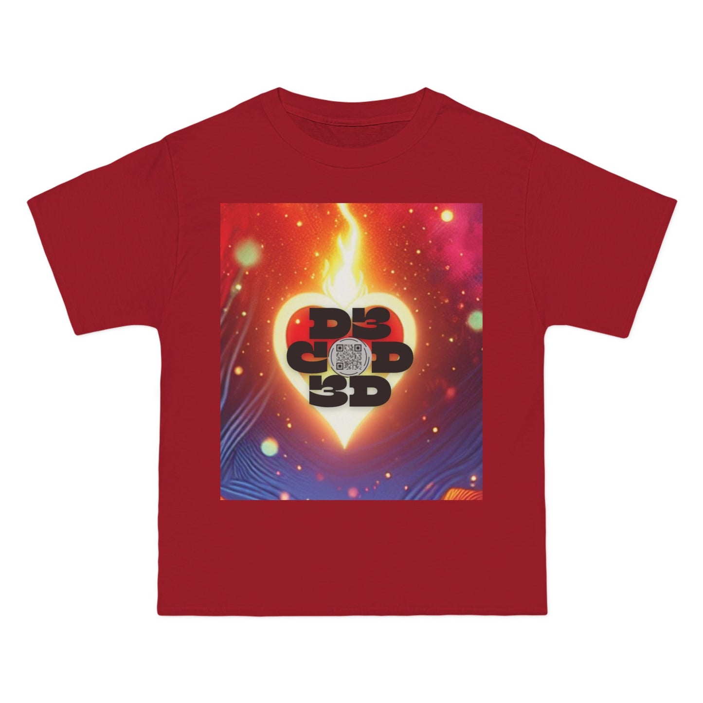 DECODED | FOLLOW YOUR HEART | Unisex Beefy-T® Short-Sleeve T-Shirt