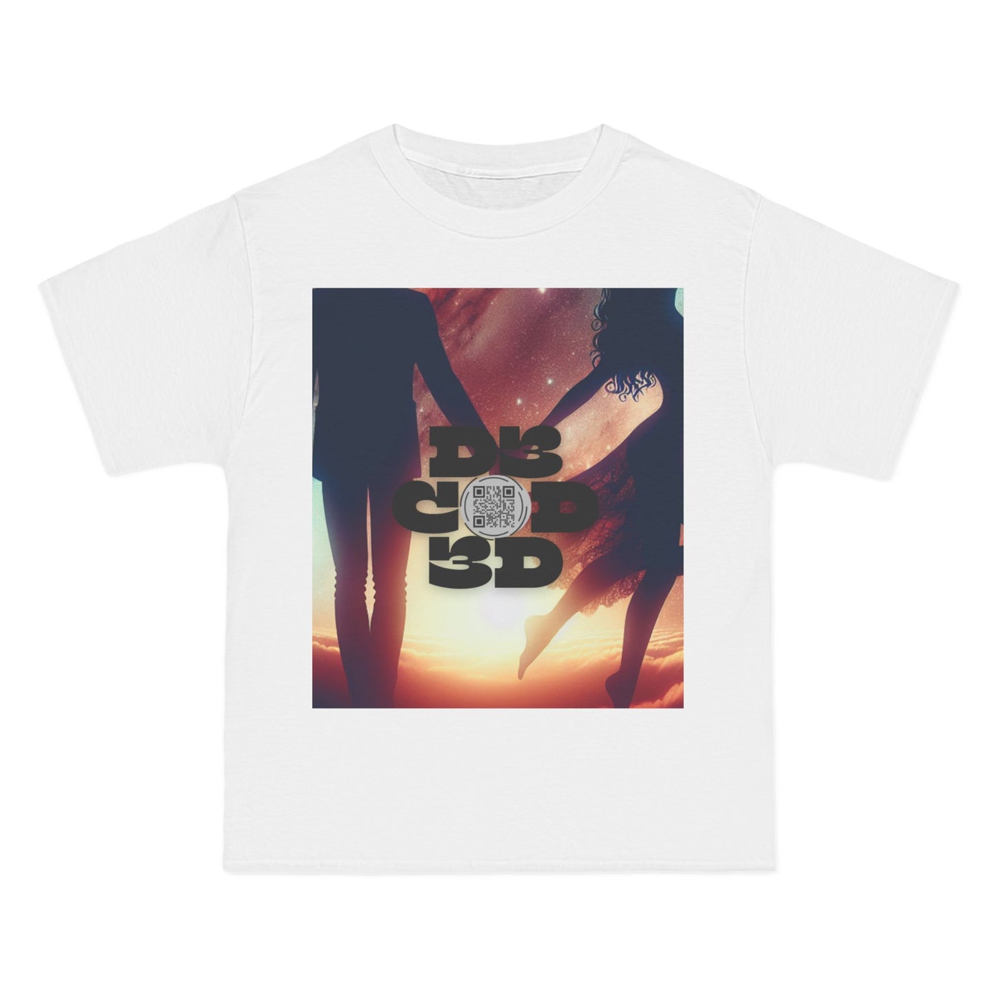 ENCODED | LOVE AND BE LOVED Unisex Beefy-T® short-sleeve T-shirt