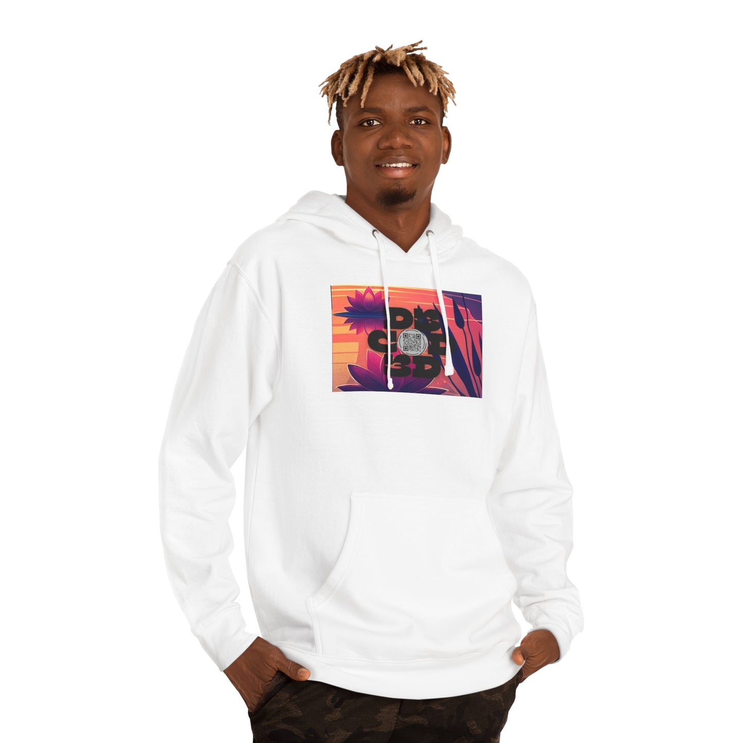 NO CODE | INNER PEACE BEGINS WITH YOU Unisex Hooded Sweatshirt