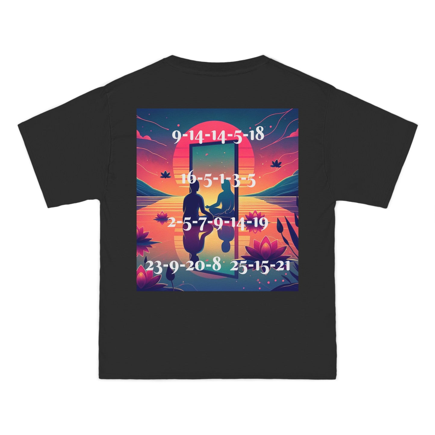 ENCODED | INNER PEACE BEGINS WITH YOU Unisex Beefy-T® short-sleeve T-shirt
