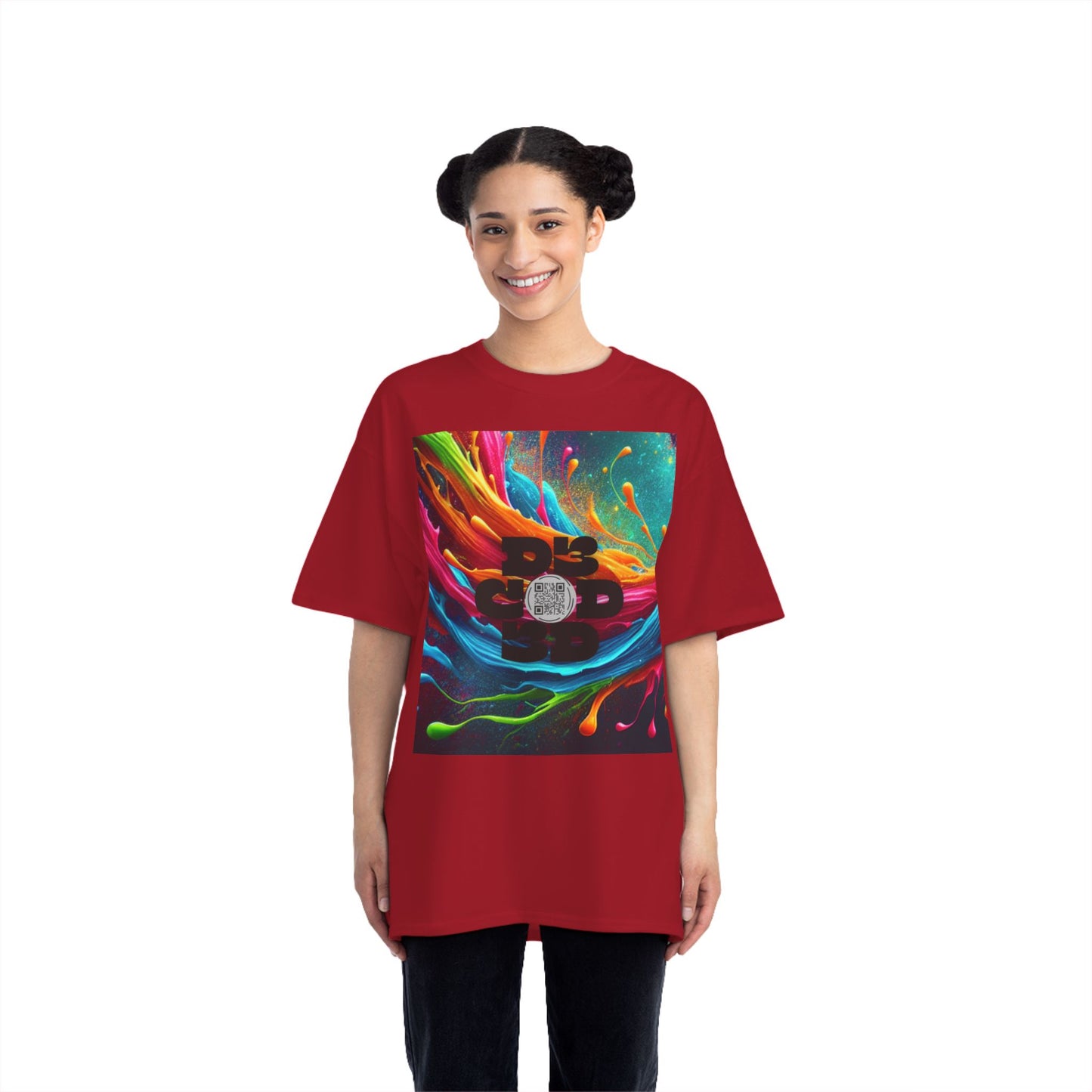 ENCODED | KEEP EVOLVING Unisex Beefy-T® short-sleeve T-shirt