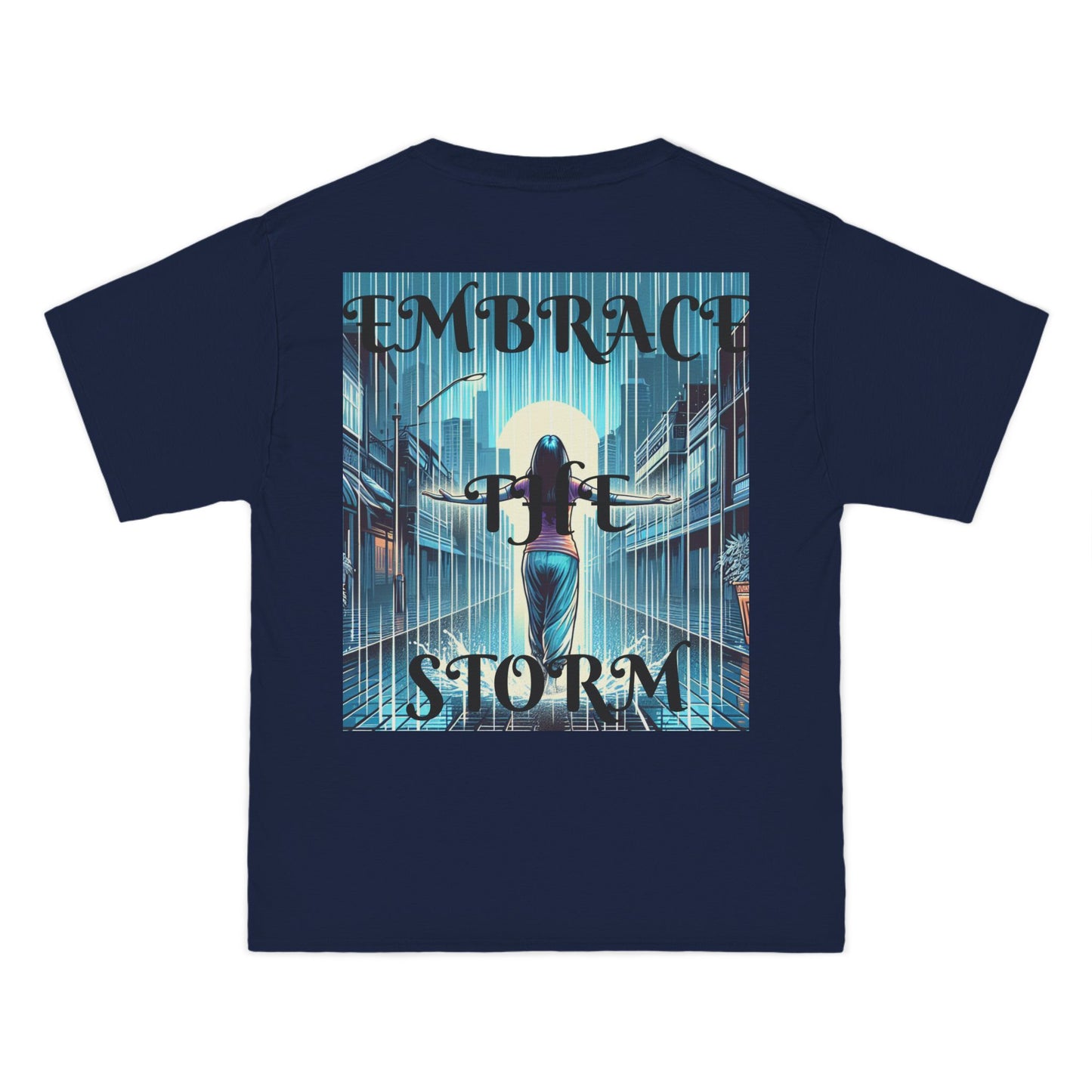 DECODED | EMBRACE THE STORM | Unisex Beefy-T® Short-Sleeve T-Shirt