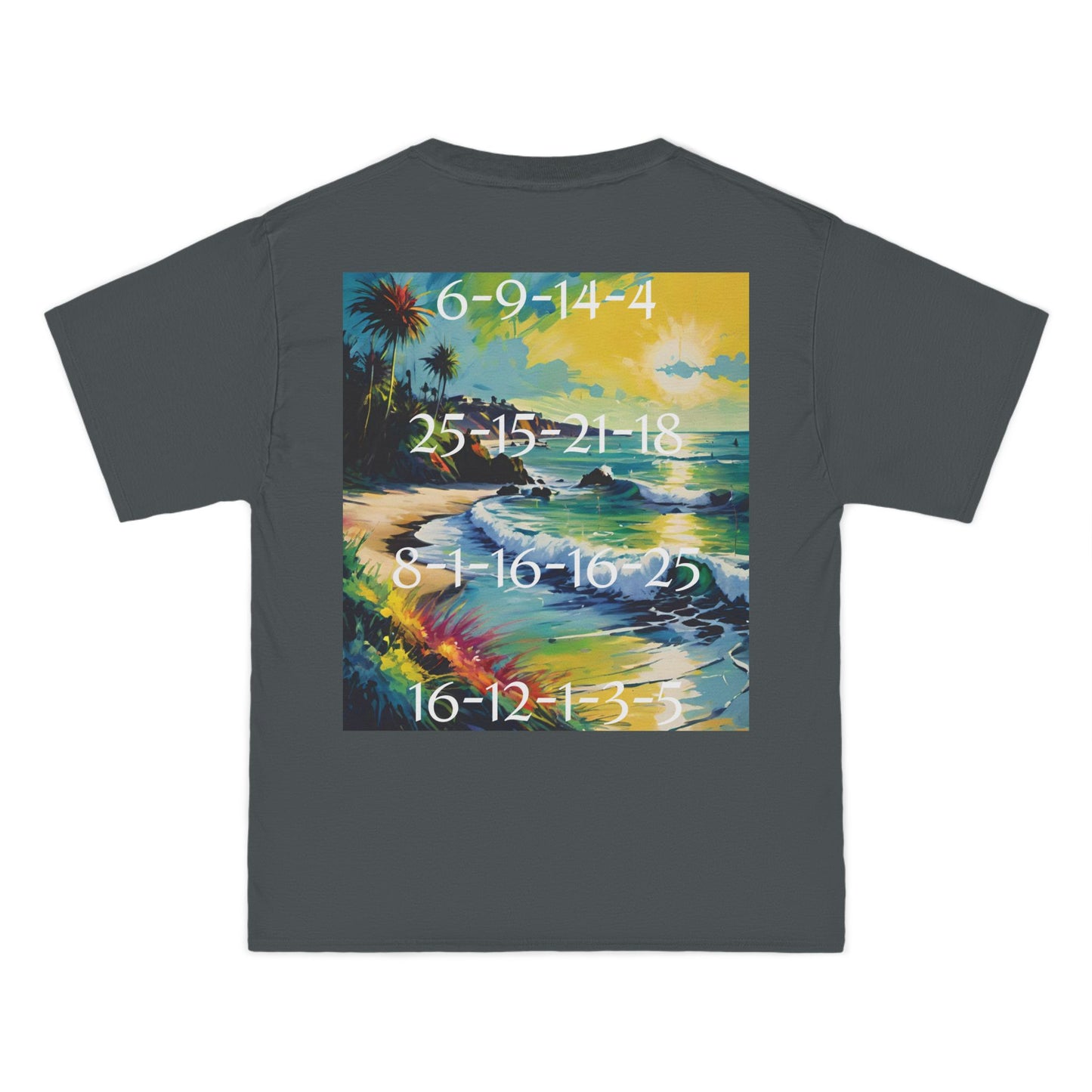 ENCODED | FIND YOUR HAPPY PLACE Unisex Beefy-T® Short-Sleeve T-Shirt