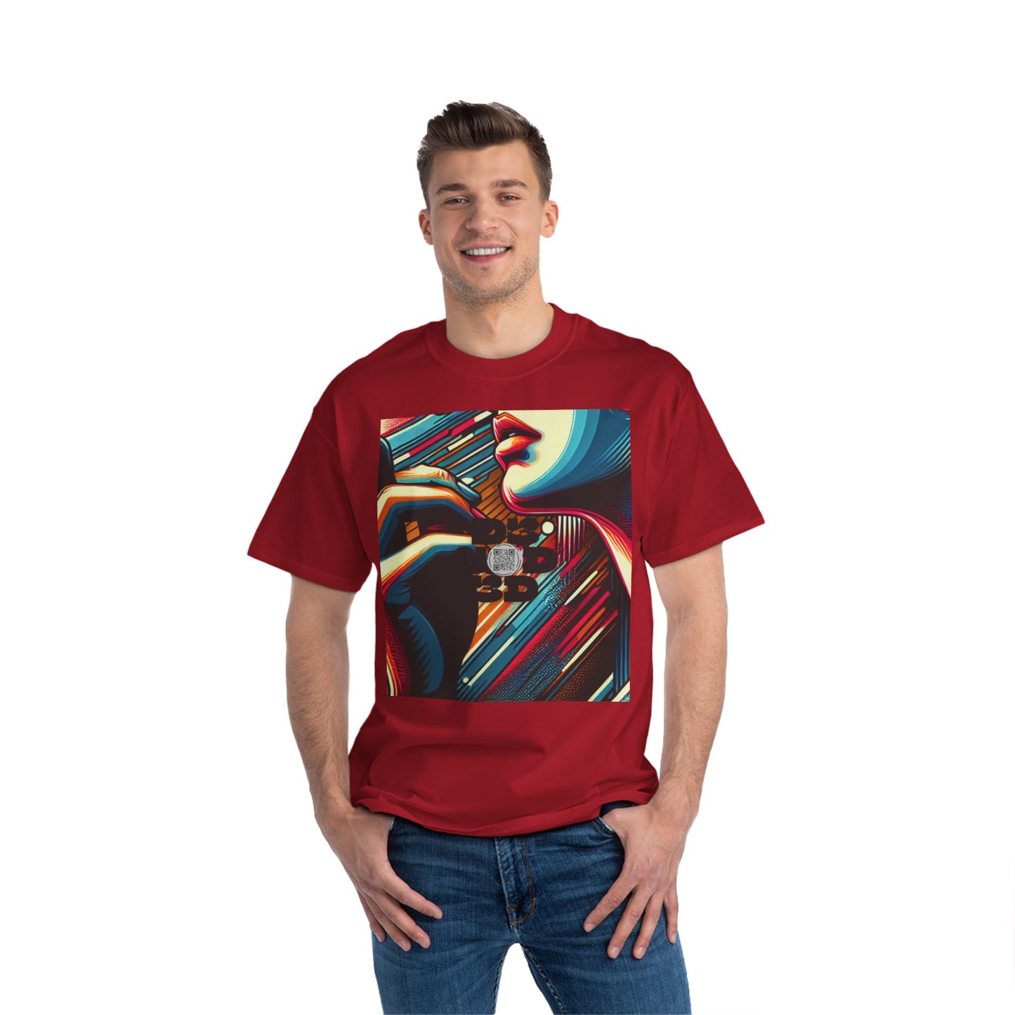 NO CODE | REALITY CHECK REQUIRED | Unisex Beefy-T® Short-Sleeve T-Shirt