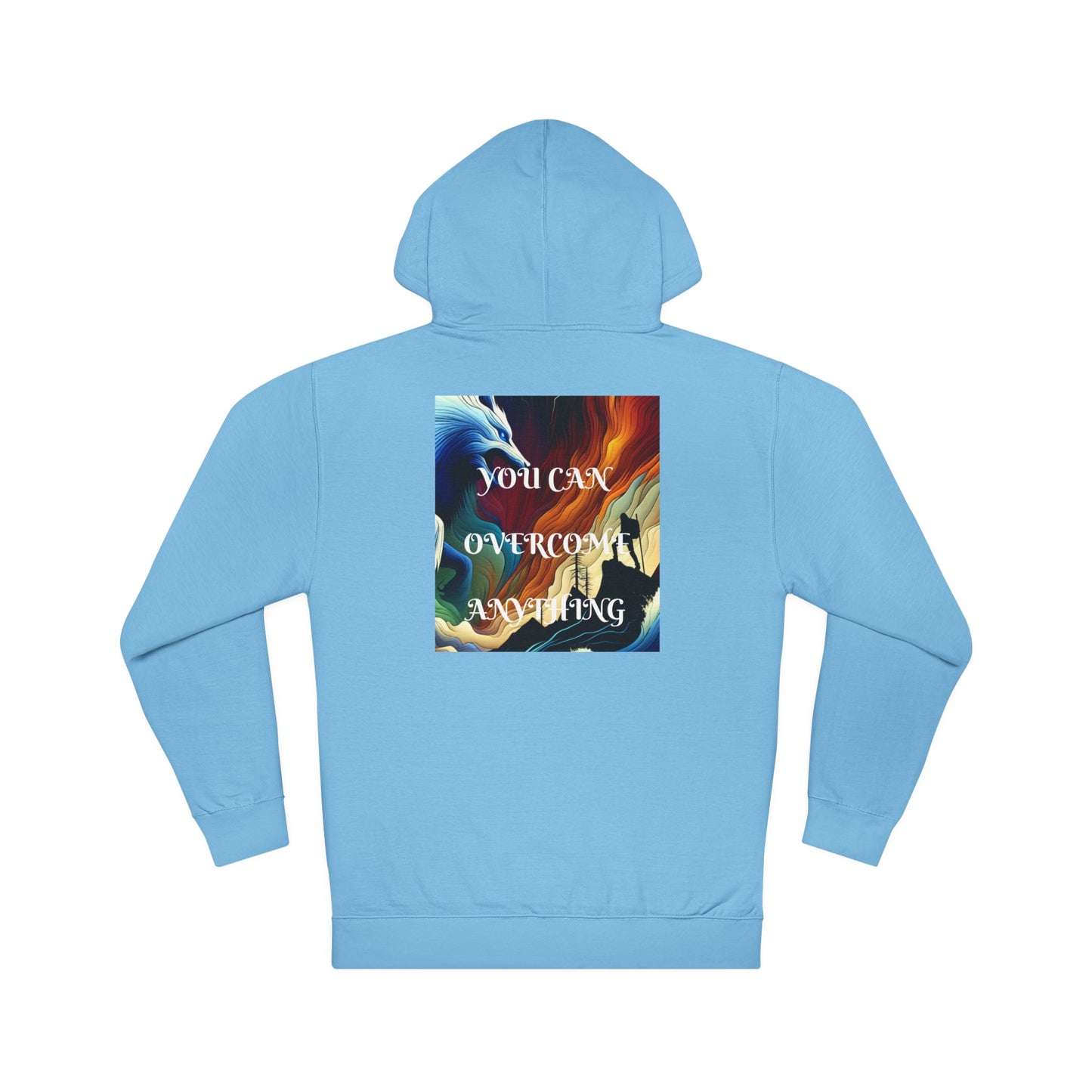 DECODED | YOU CAN OVERCOME ANYTHING | Unisex Hooded Sweatshirt