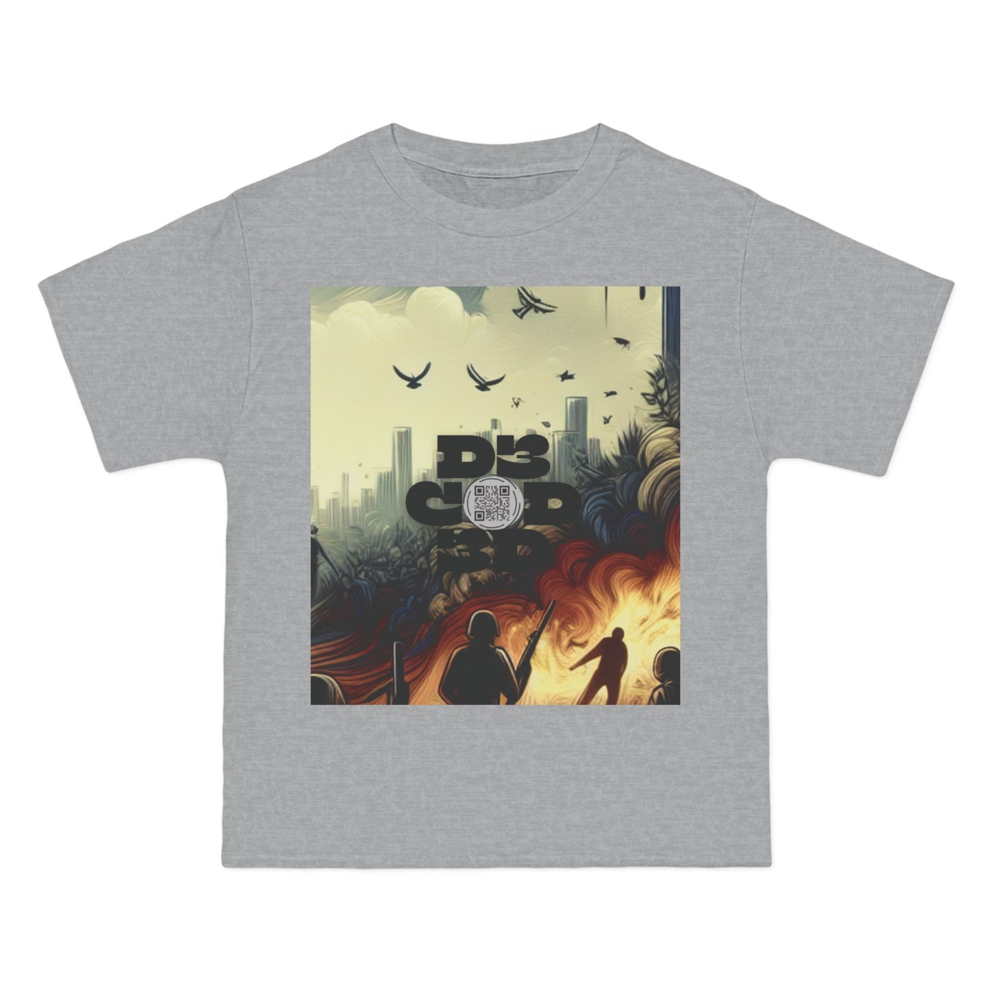 DECODED | FEAR NO EVIL | Unisex Beefy-T® Short-Sleeve T-Shirt
