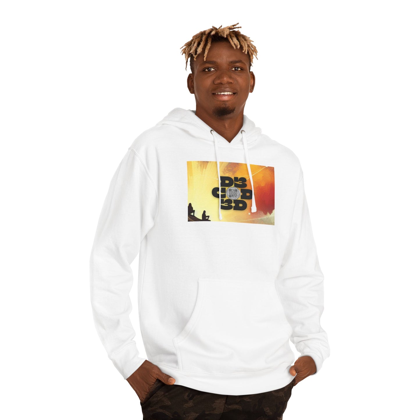 NO CODE | STAY ADVENTUROUS | Unisex Hooded Sweatshirt