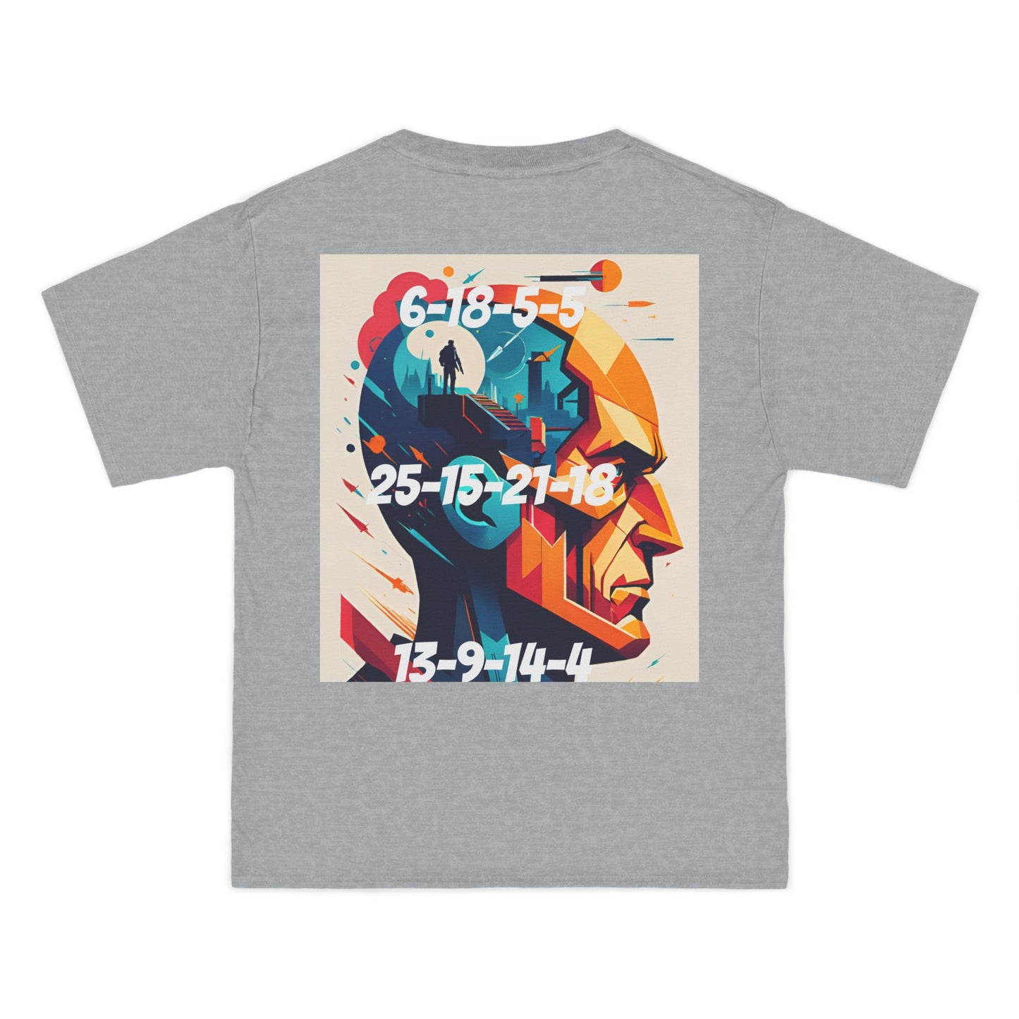 ENCODED | FREE YOUR MIND Unisex Beefy-T® short-sleeve T-shirt