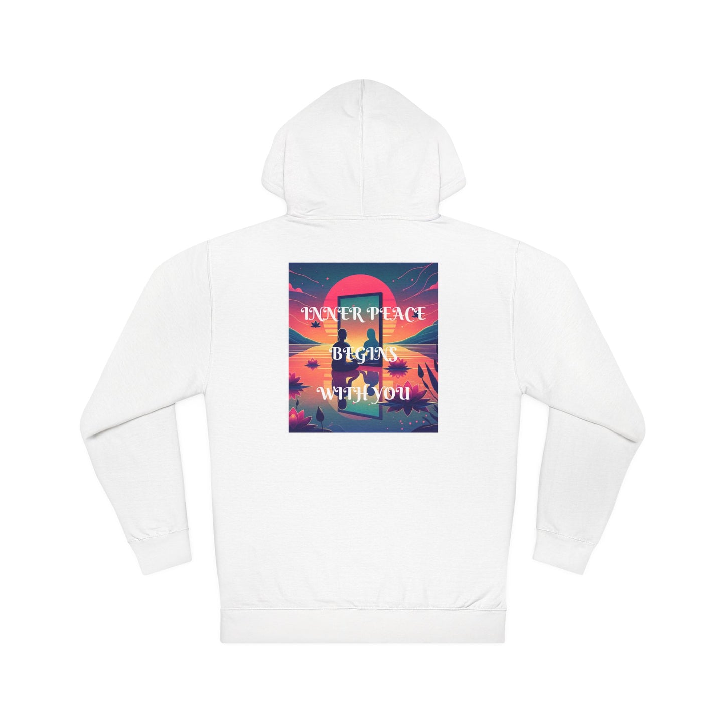 DECODED | INNER PEACE BEGINS WITH YOU | Unisex Hooded Sweatshirt