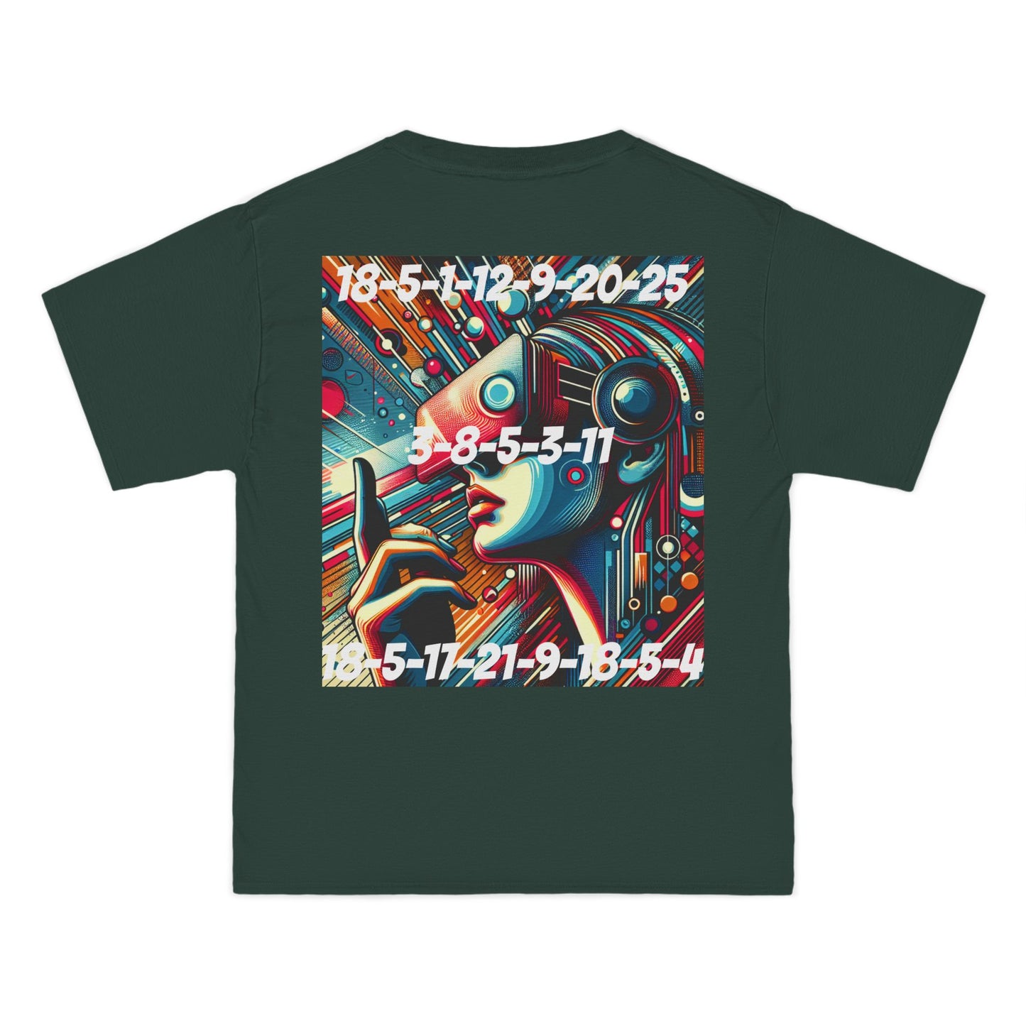 ENCODED | REALITY CHECK REQUIRED Unisex Beefy-T® Short-Sleeve T-Shirt