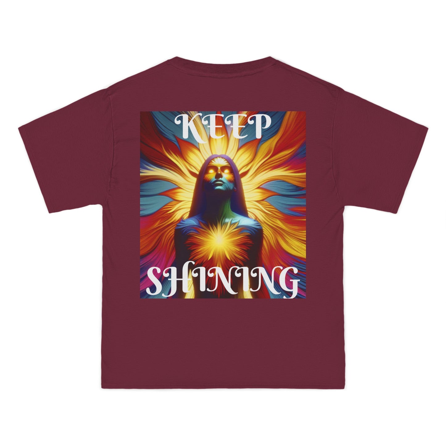 DECODED | KEEP SHINING | Unisex Beefy-T® Short-Sleeve T-Shirt