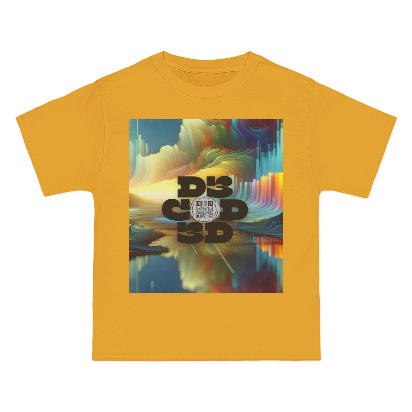 ENCODED | JOURNEY TO THE UNKNOWN Unisex Beefy-T® short-sleeve T-shirt
