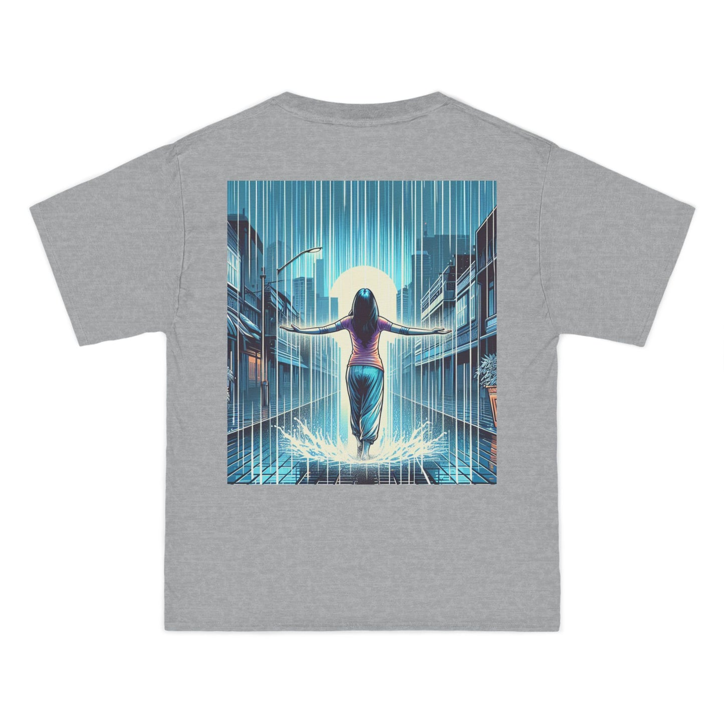 NO CODE | EMBRACE THE STORM | Unisex Beefy-T® Short-Sleeve T-Shirt