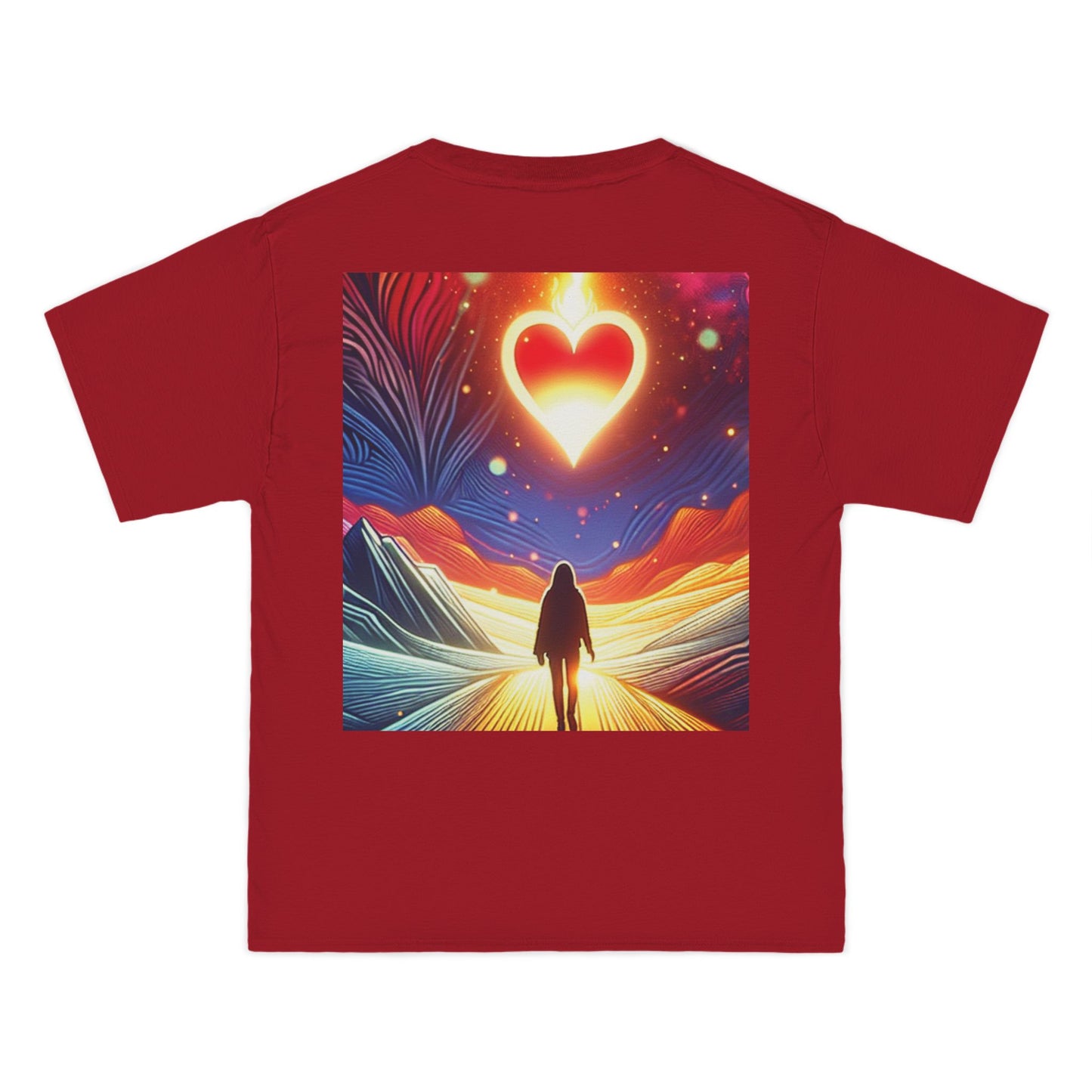NO CODE | FOLLOW YOUR HEART | Unisex Beefy-T® Short-Sleeve T-Shirt