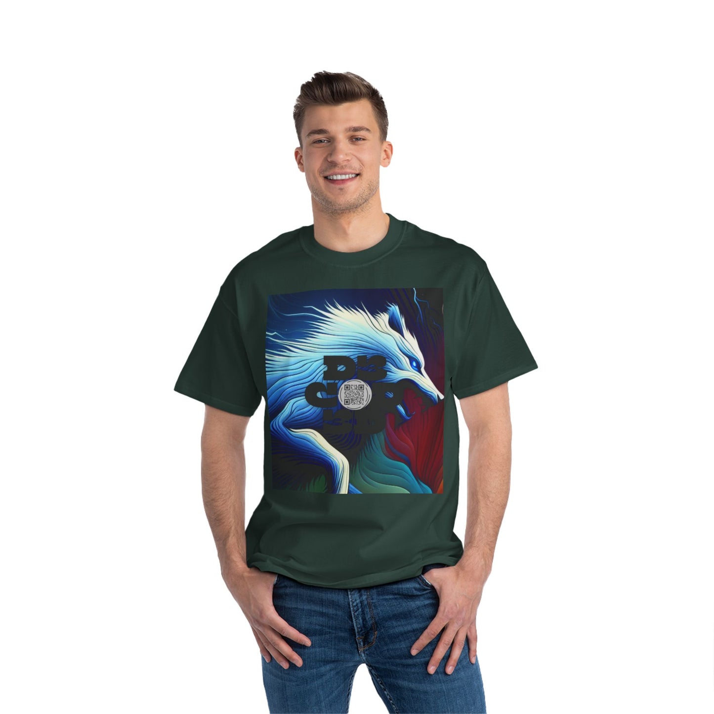 ENCODED | YOU CAN OVERCOME ANYTHING Unisex Beefy-T® short-sleeve T-shirt