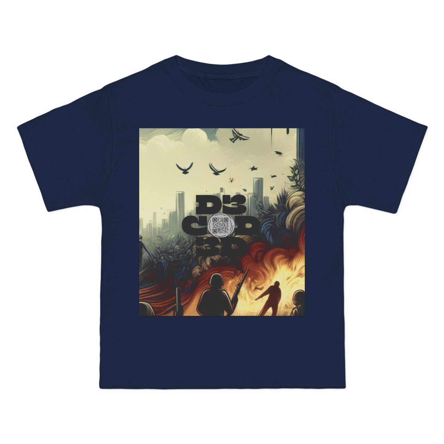 DECODED | FEAR NO EVIL | Unisex Beefy-T® Short-Sleeve T-Shirt