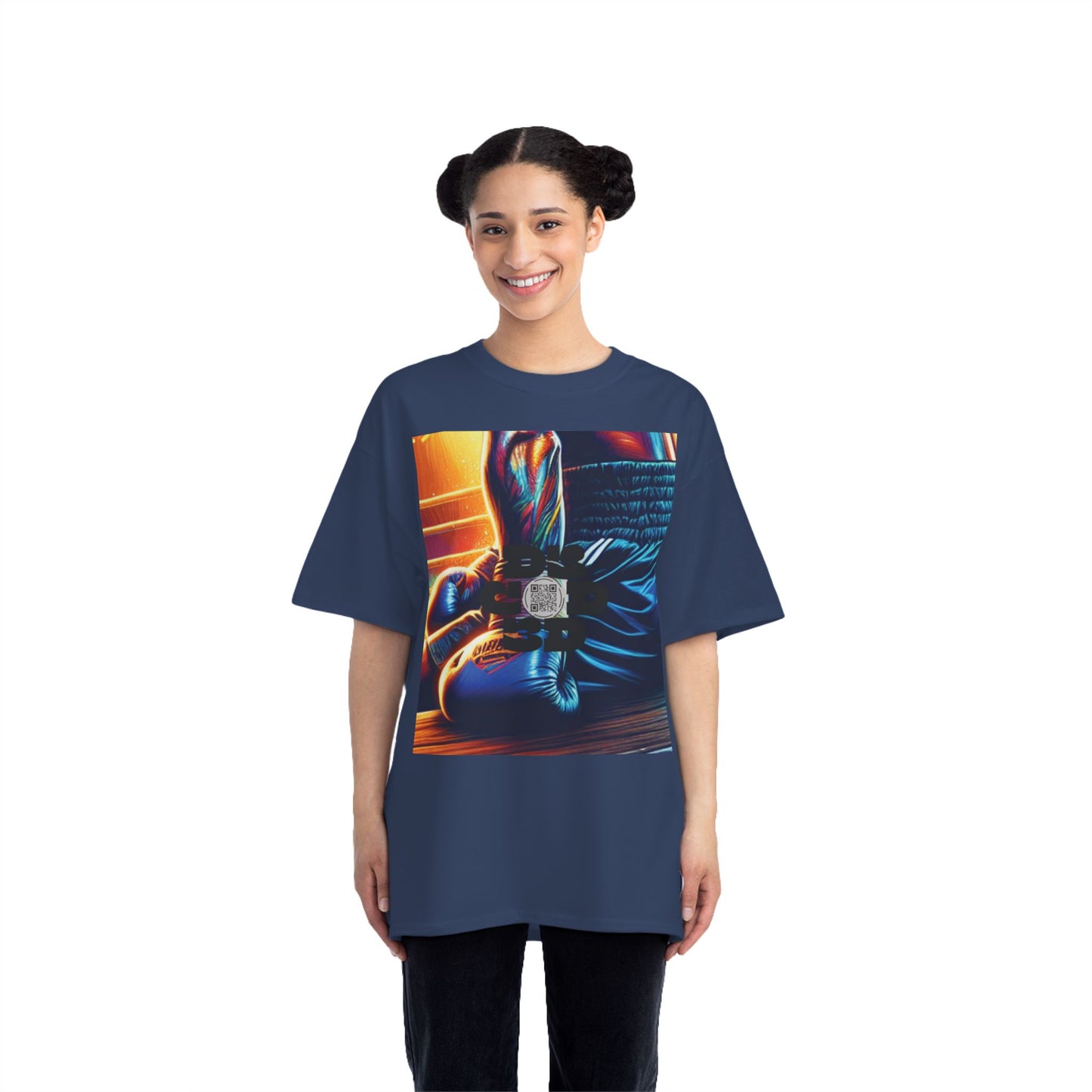 ENCODED | DEFY DEFEAT Unisex Beefy-T® Short-Sleeve T-Shirt