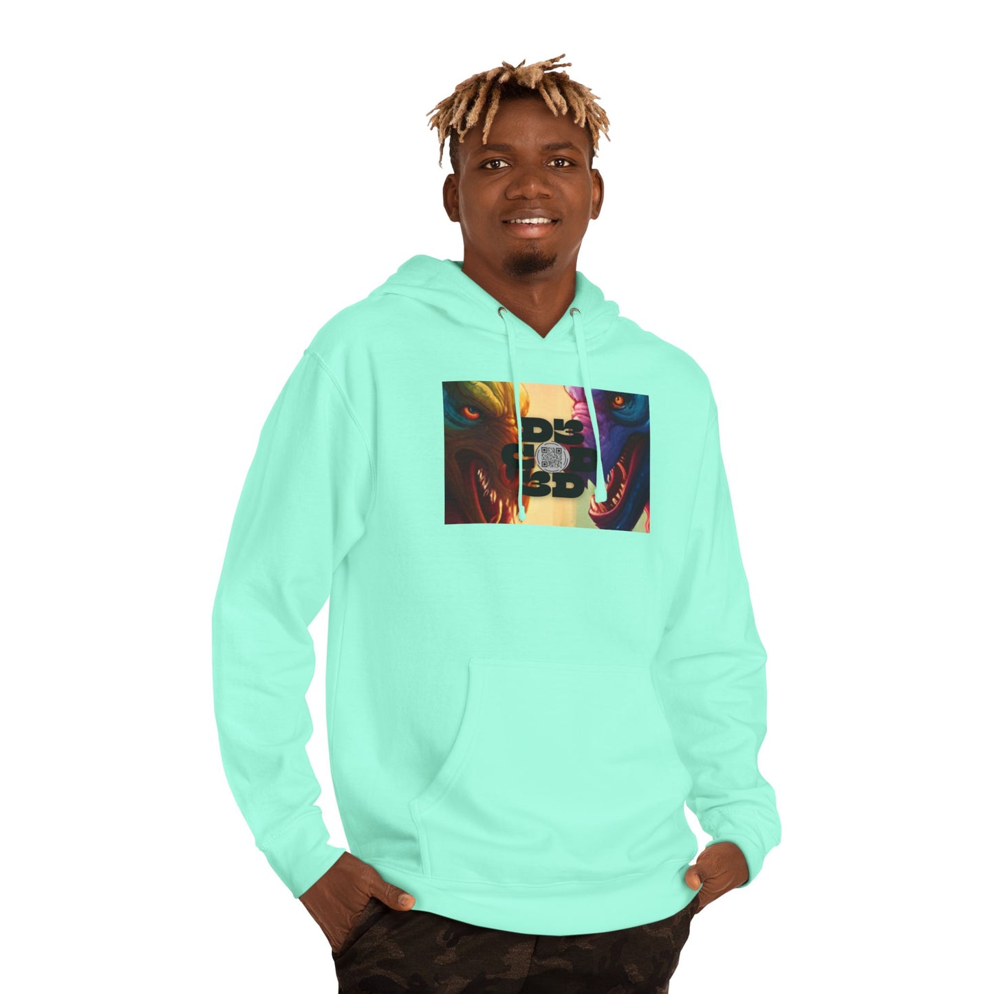 NO CODE | EMBRACE YOUR STRENGTH | Unisex Hooded Sweatshirt