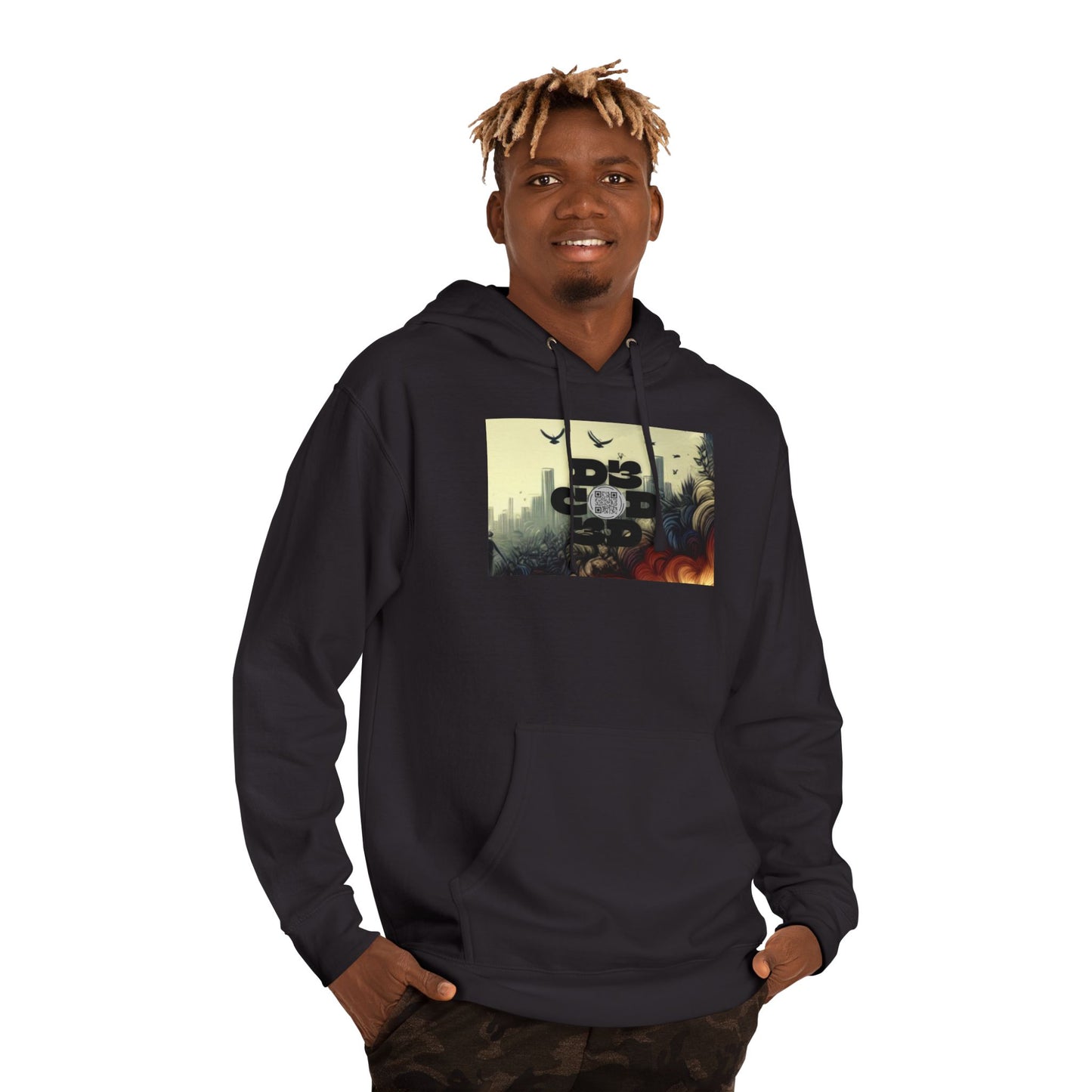 NO CODE | FEAR NO EVIL | Unisex Hooded Sweatshirt