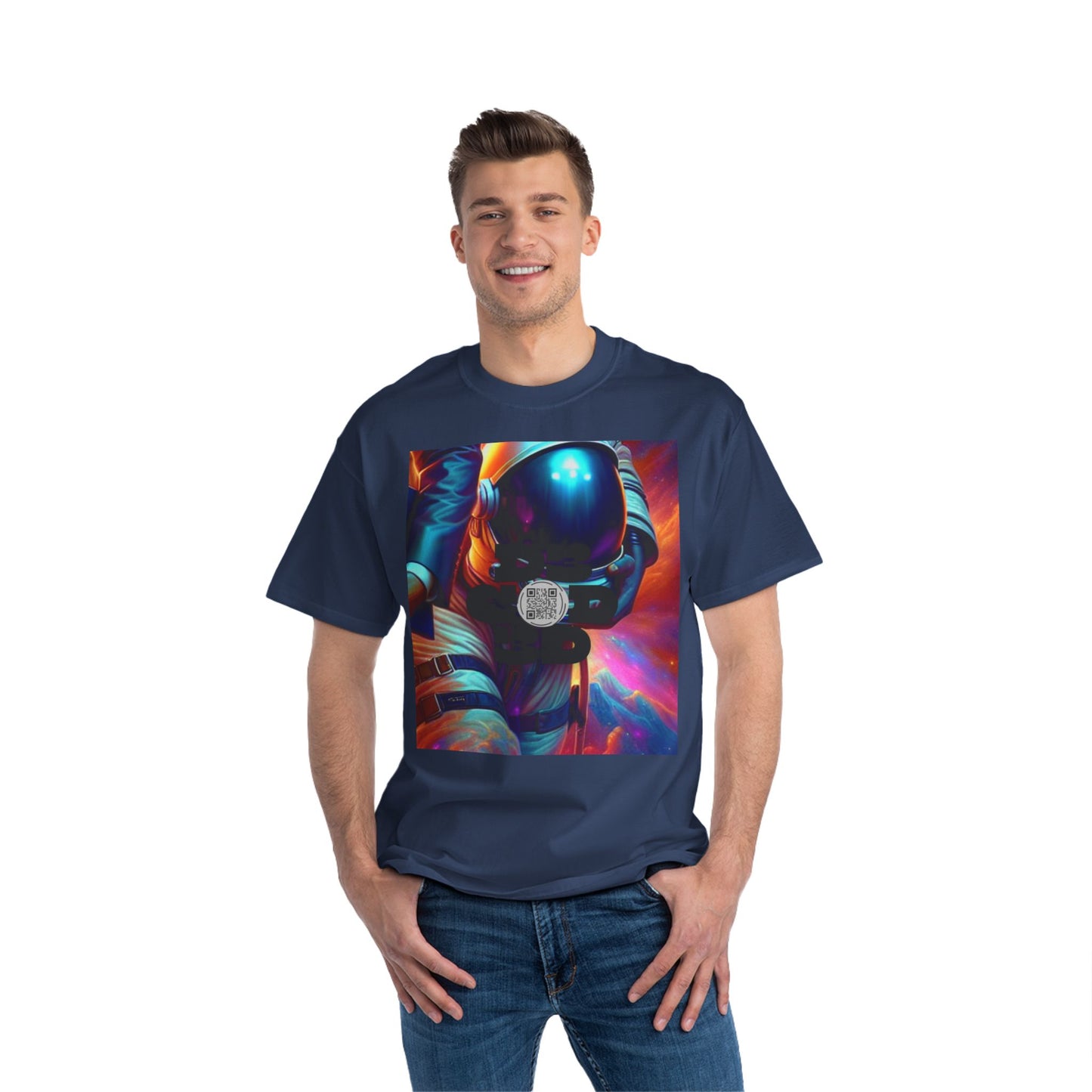 ENCODED | DREAM BIG Unisex Beefy-T® short-sleeve T-shirt