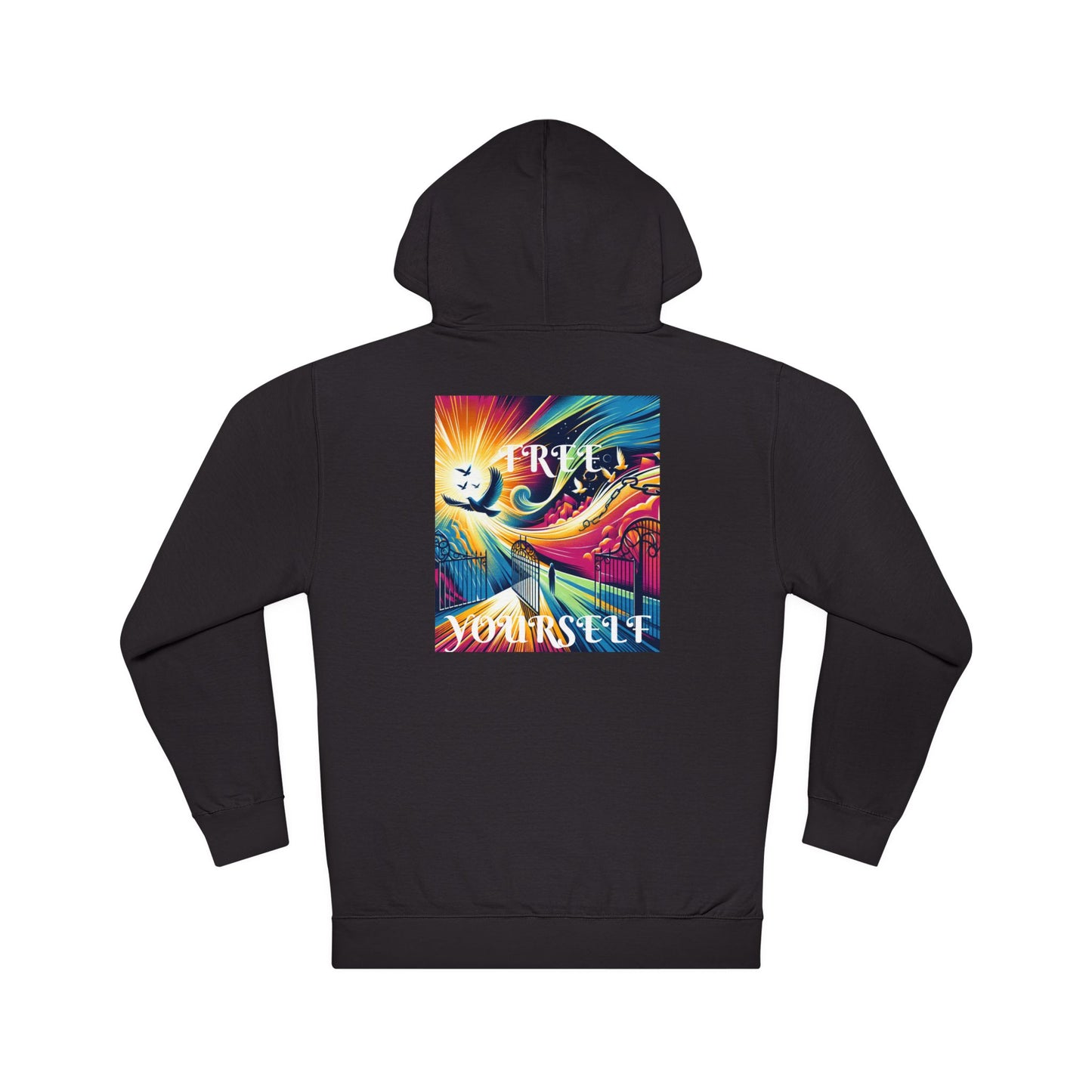 DECODED | FREE YOURSELF | Unisex Hooded Sweatshirt