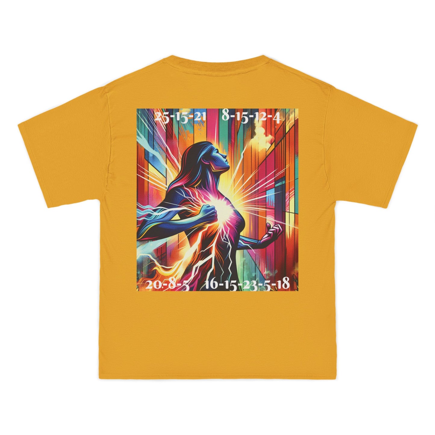 ENCODED | YOU HOLD THE POWER Unisex Beefy-T® Short-Sleeve T-Shirt