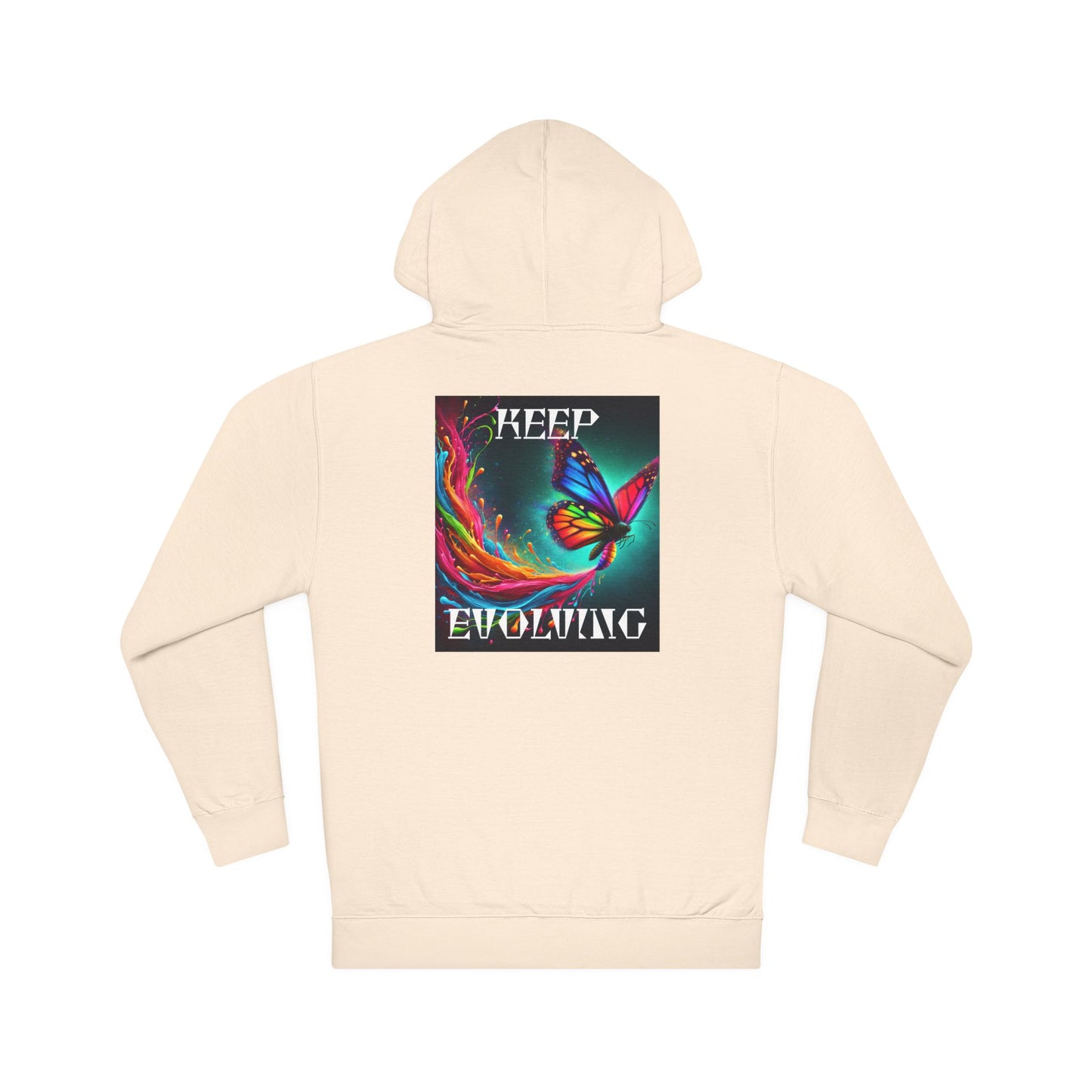 DECODED | KEEP EVOLVING |Unisex Hooded Sweatshirt