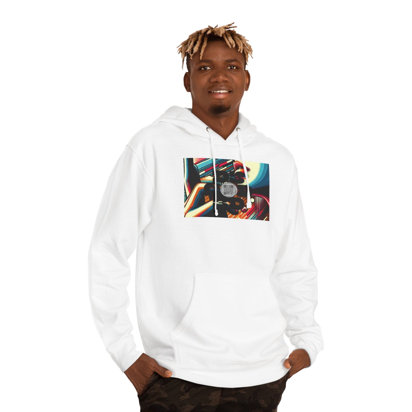 NO CODE | REALITY CHECK REQUIRED Unisex Hooded Sweatshirt
