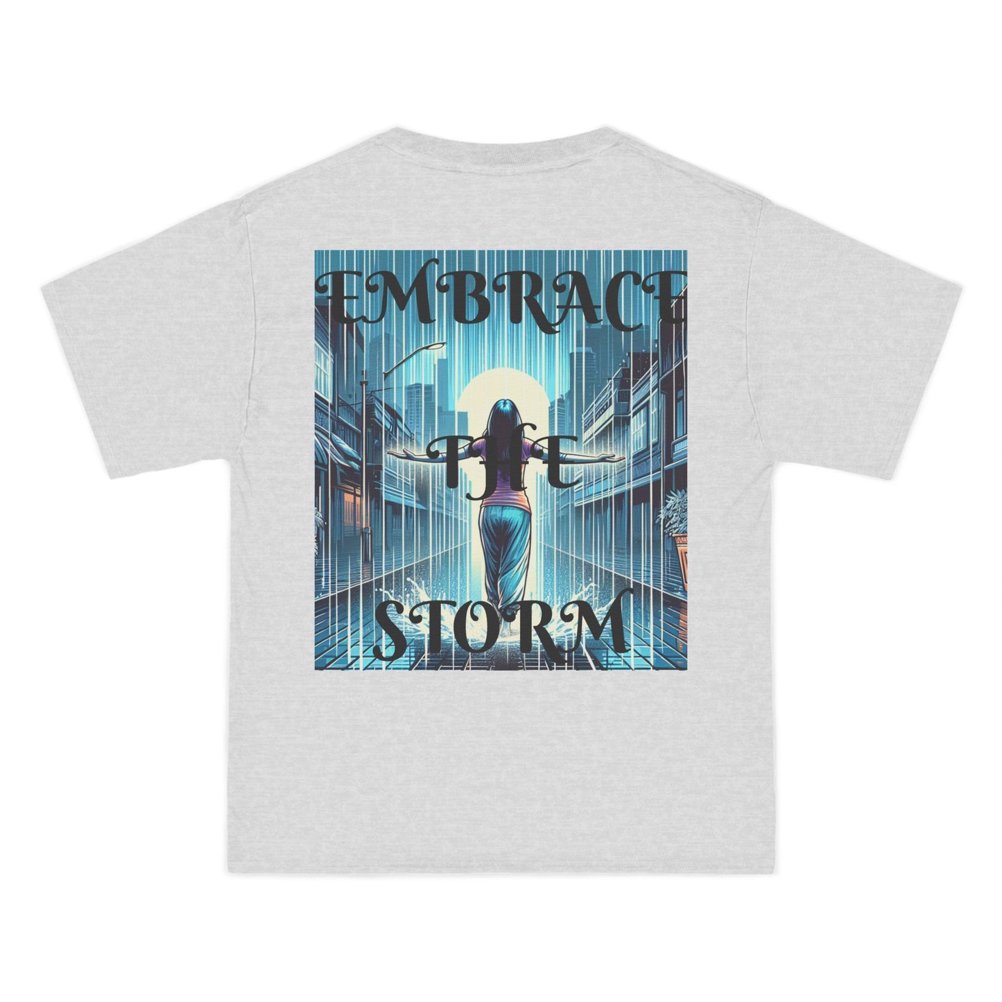 DECODED | EMBRACE THE STORM | Unisex Beefy-T® Short-Sleeve T-Shirt