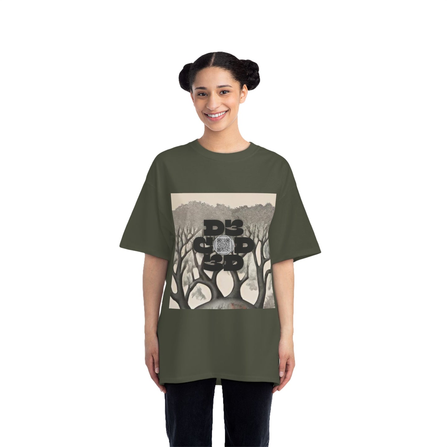 ENCODED | KEEP GROWING Unisex Beefy-T® short-sleeve T-shirt