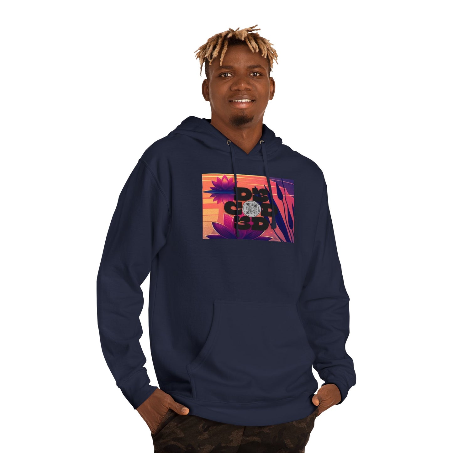 NO CODE | INNER PEACE BEGINS WITH YOU Unisex Hooded Sweatshirt