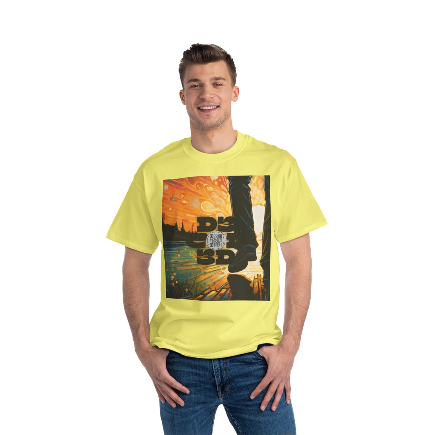 ENCODED | KEEP GOING Unisex Beefy-T® short-sleeve T-shirt