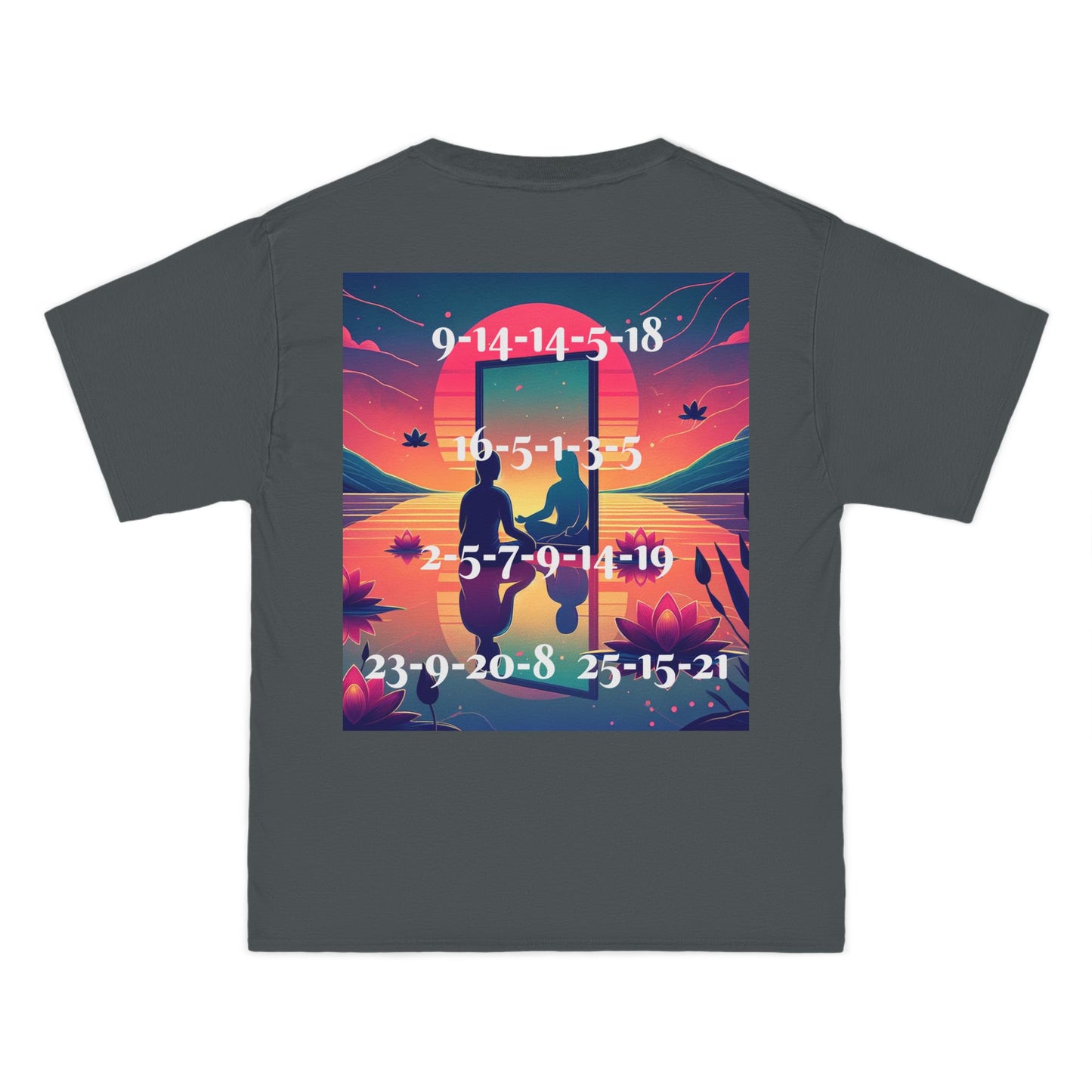 ENCODED | INNER PEACE BEGINS WITH YOU Unisex Beefy-T® short-sleeve T-shirt