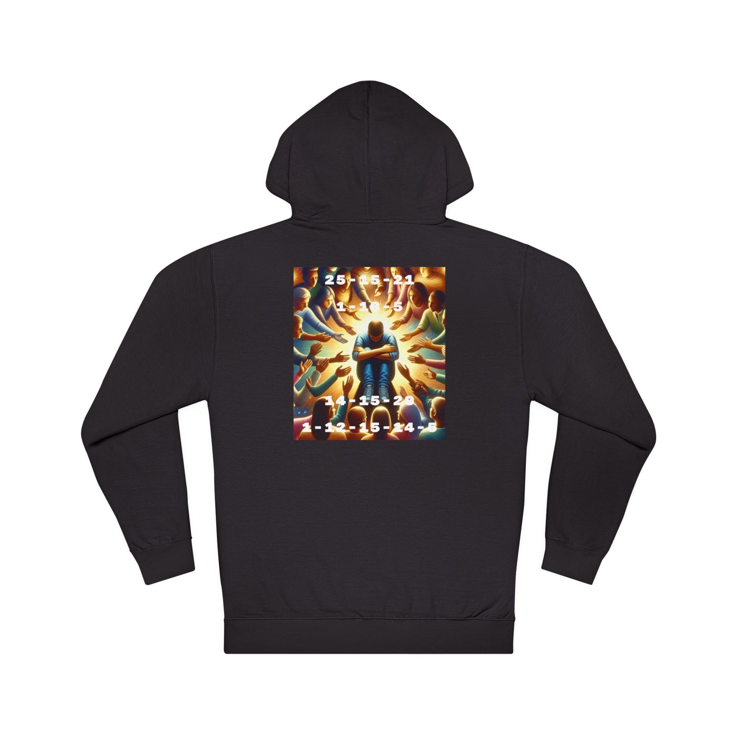 YOU ARE NOT ALONE Unisex Hooded Sweatshirt