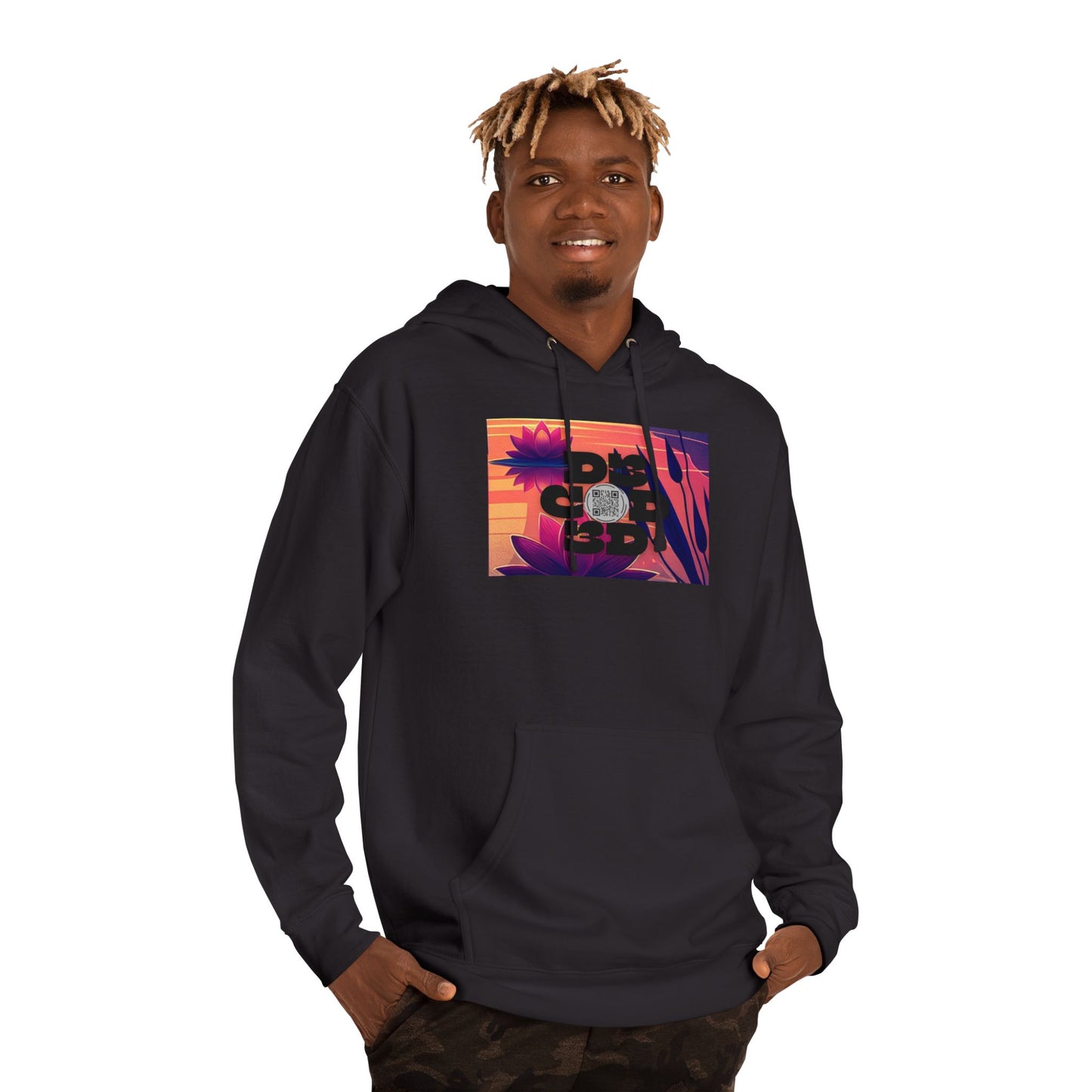NO CODE | INNER PEACE BEGINS WITH YOU Unisex Hooded Sweatshirt