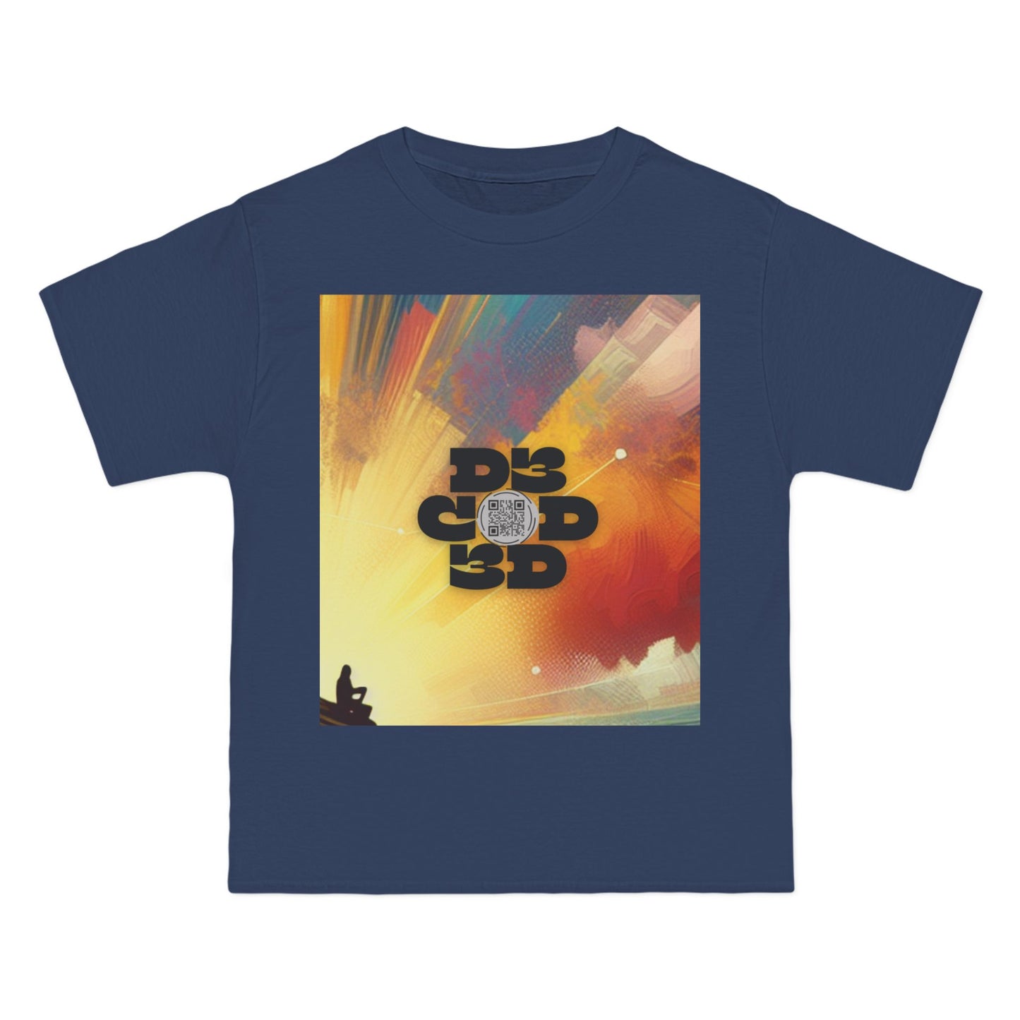 ENCODED | STAY ADVENTUROUS Unisex Beefy-T® Short-Sleeve T-Shirt