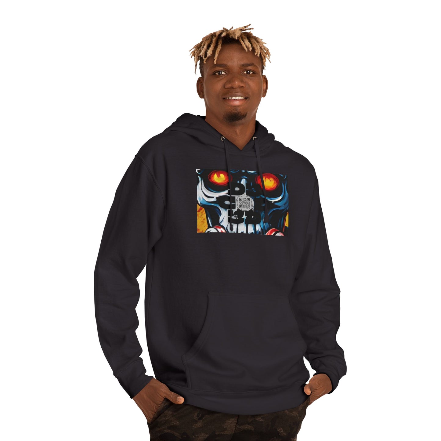 NO CODE | DEFY THE DECAY Unisex Hooded Sweatshirt