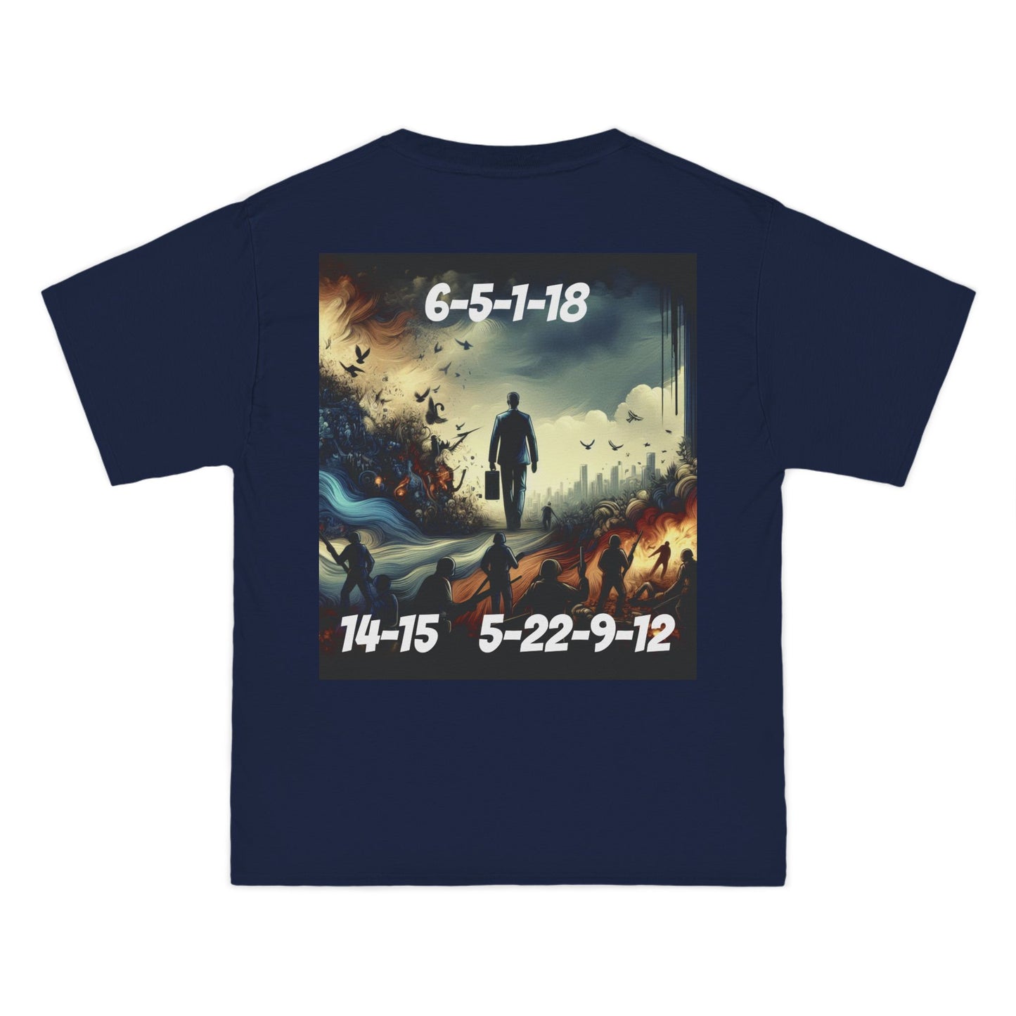 ENCODED | FEAR NO EVIL Unisex Beefy-T® Short-Sleeve T-Shirt