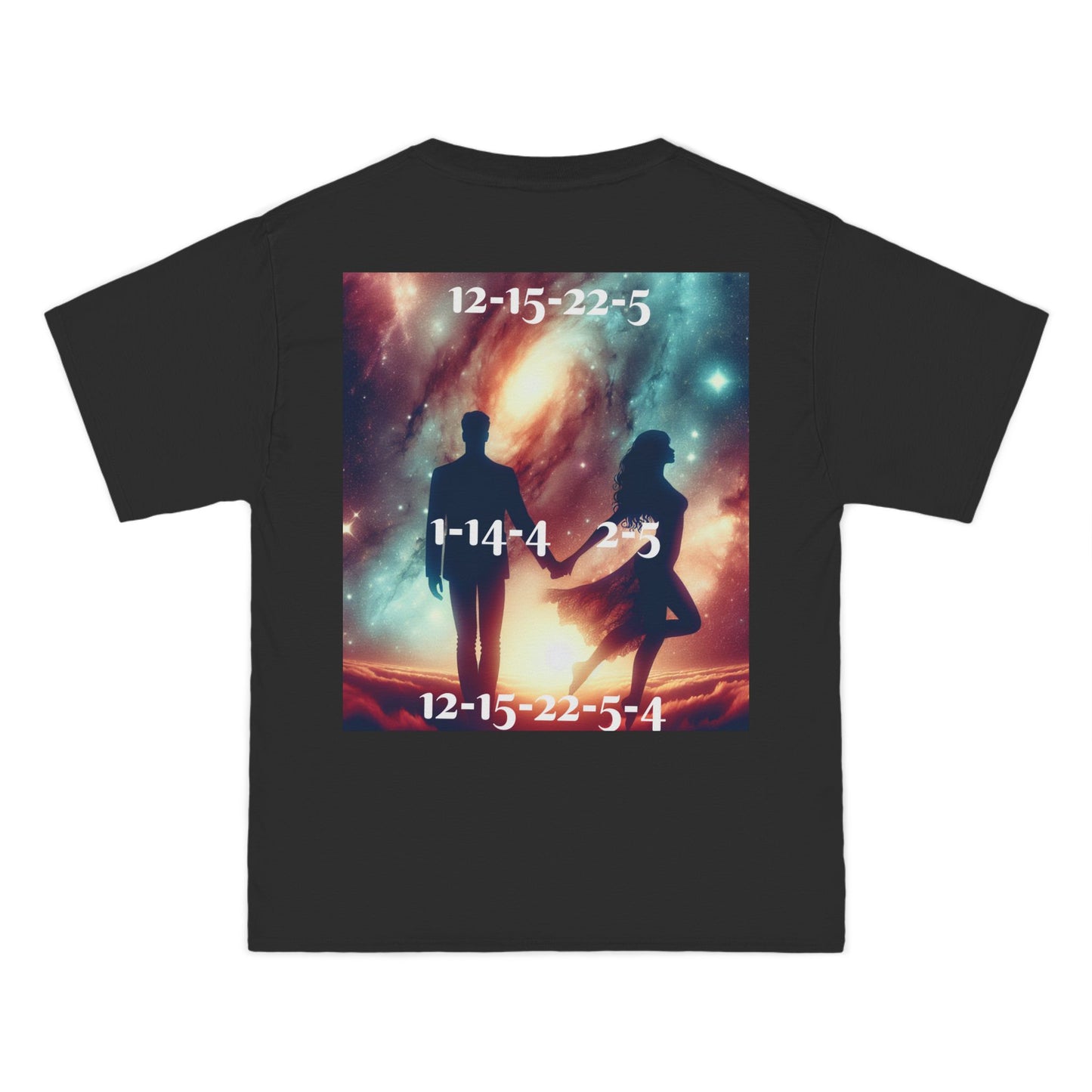 ENCODED | LOVE AND BE LOVED Unisex Beefy-T® short-sleeve T-shirt
